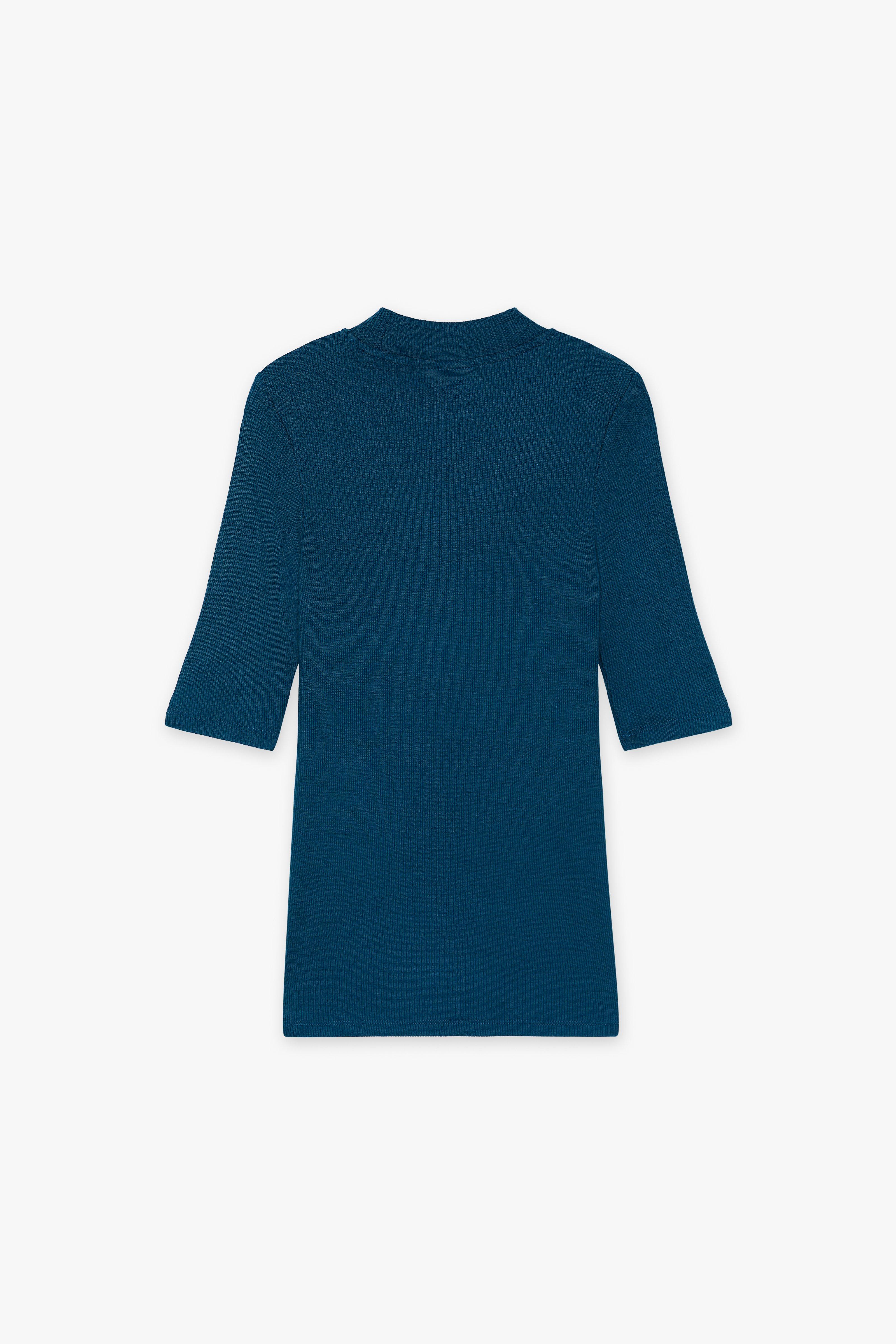 CKS Dames - TIDAL - turtleneck - blue