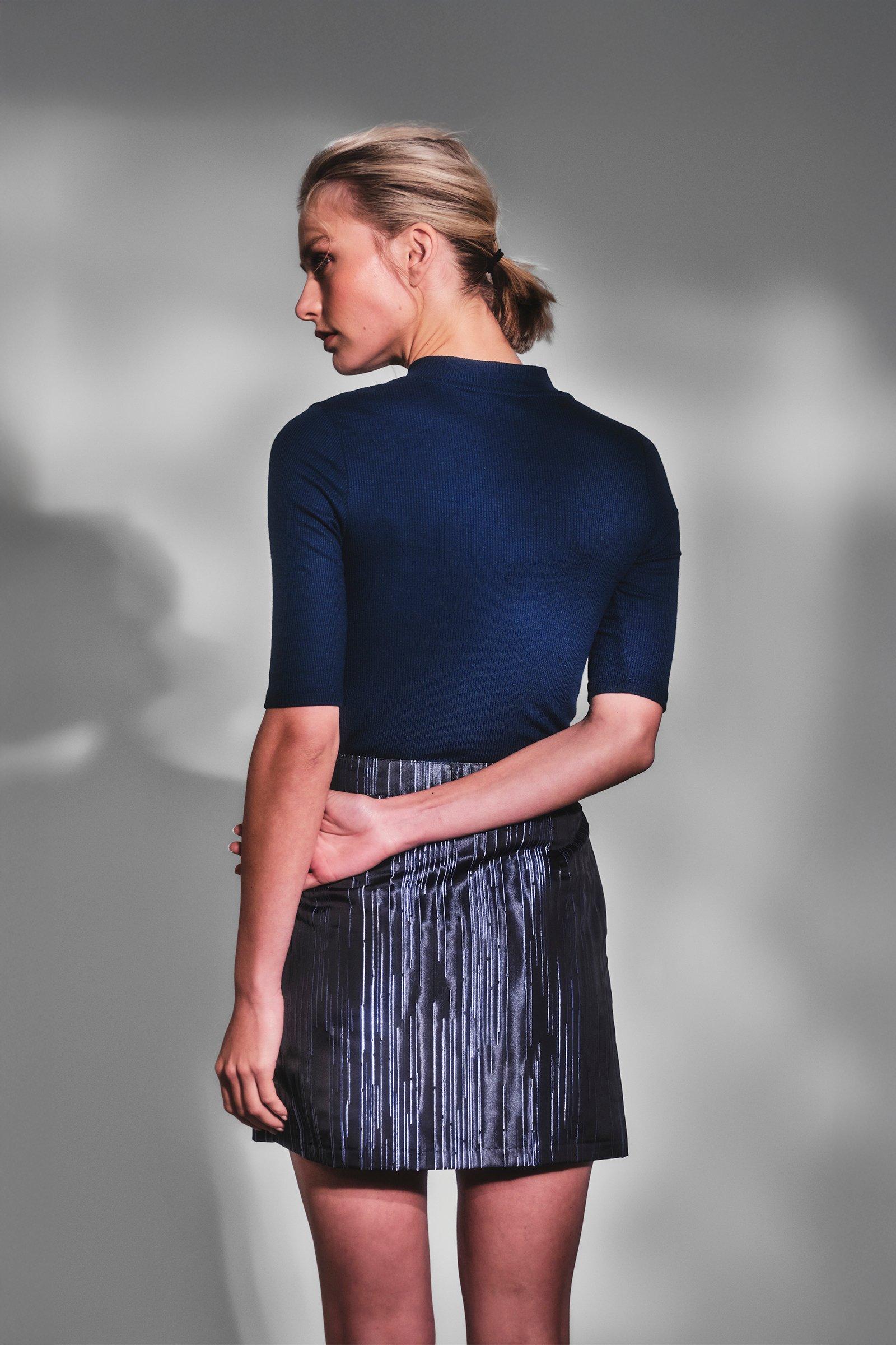 CKS Dames - TIDAL - turtleneck - blue