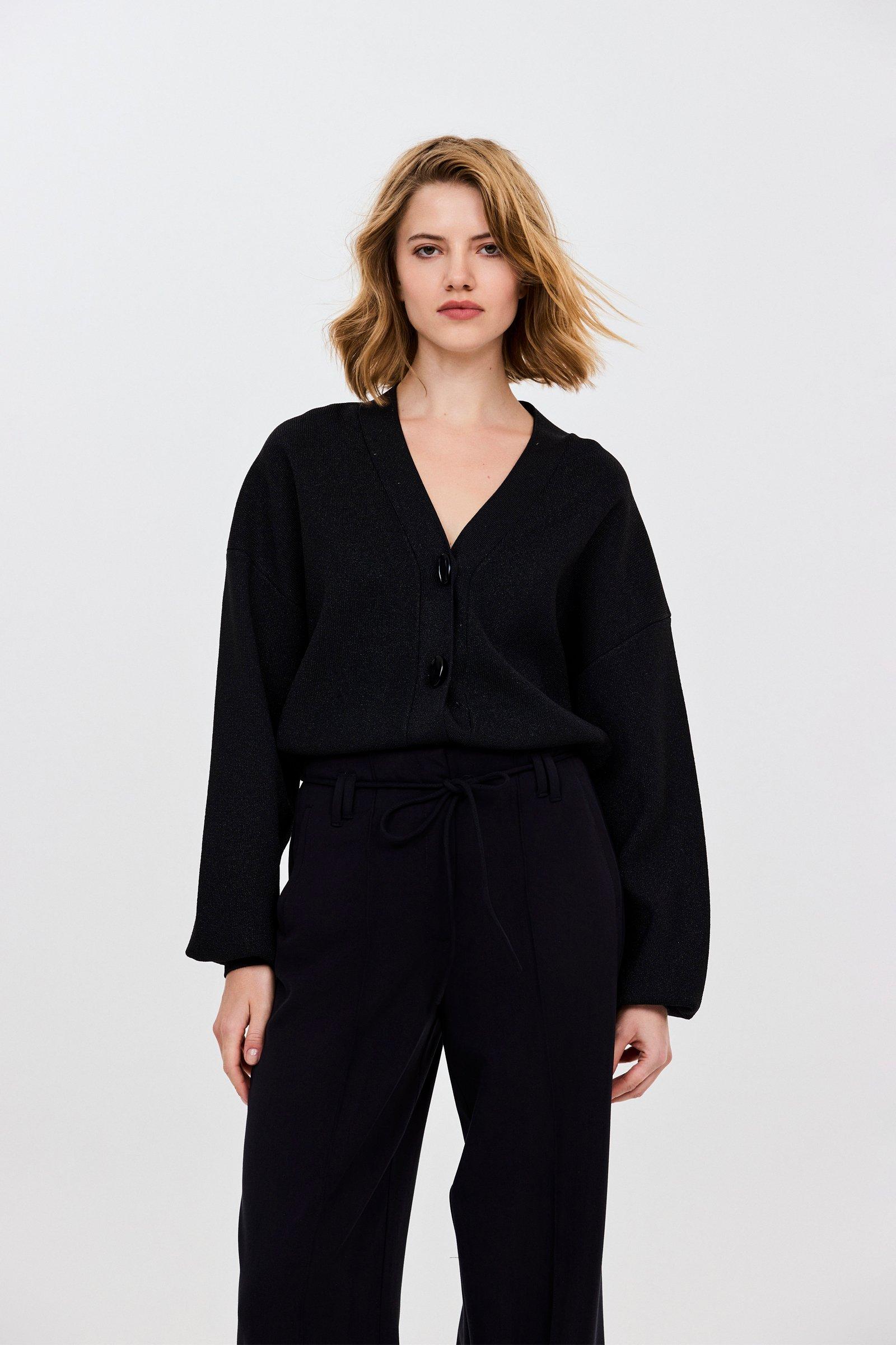 CKS Dames - COBBY - cardigan - black