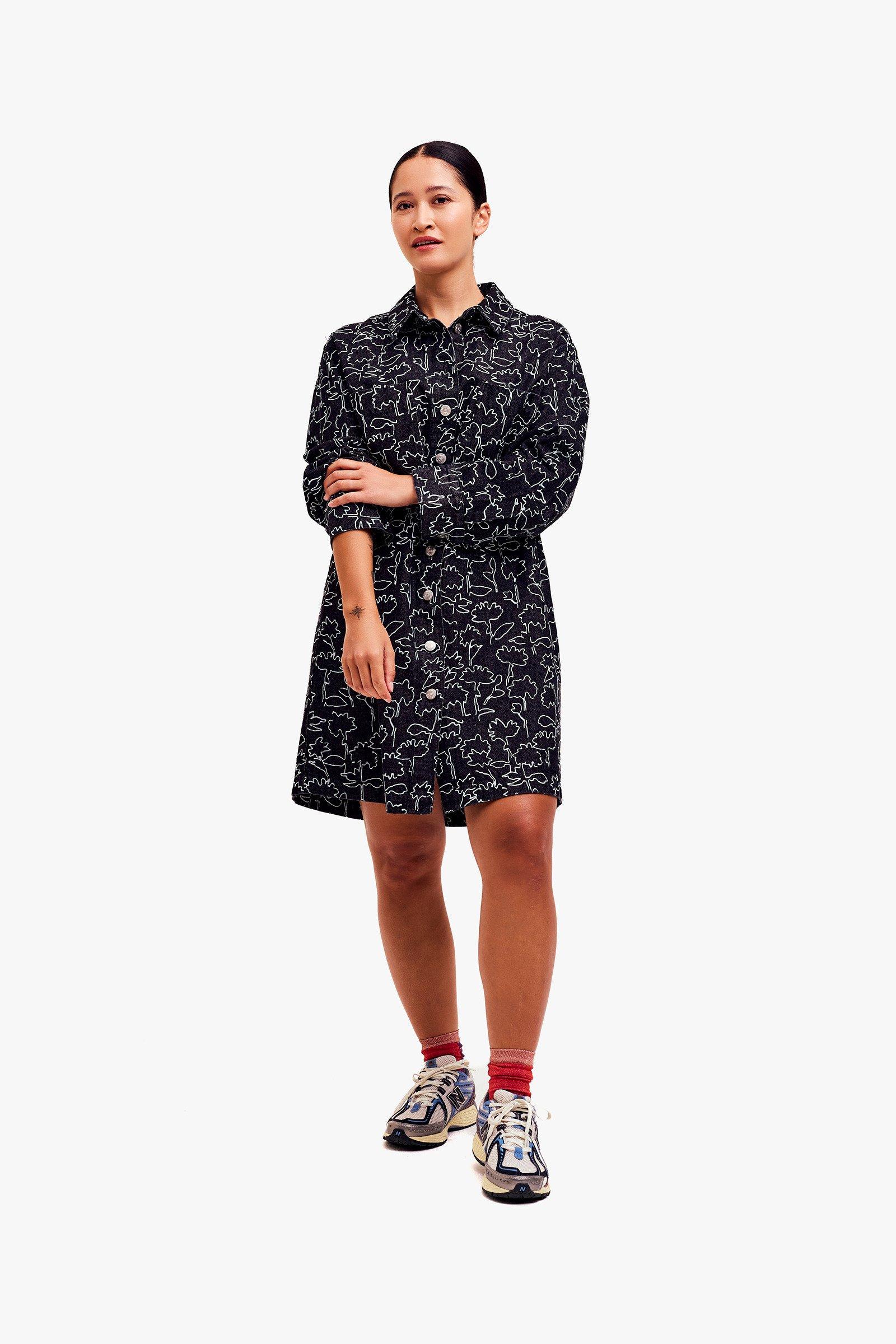 CKS Dames - DROP - robe midi - noir
