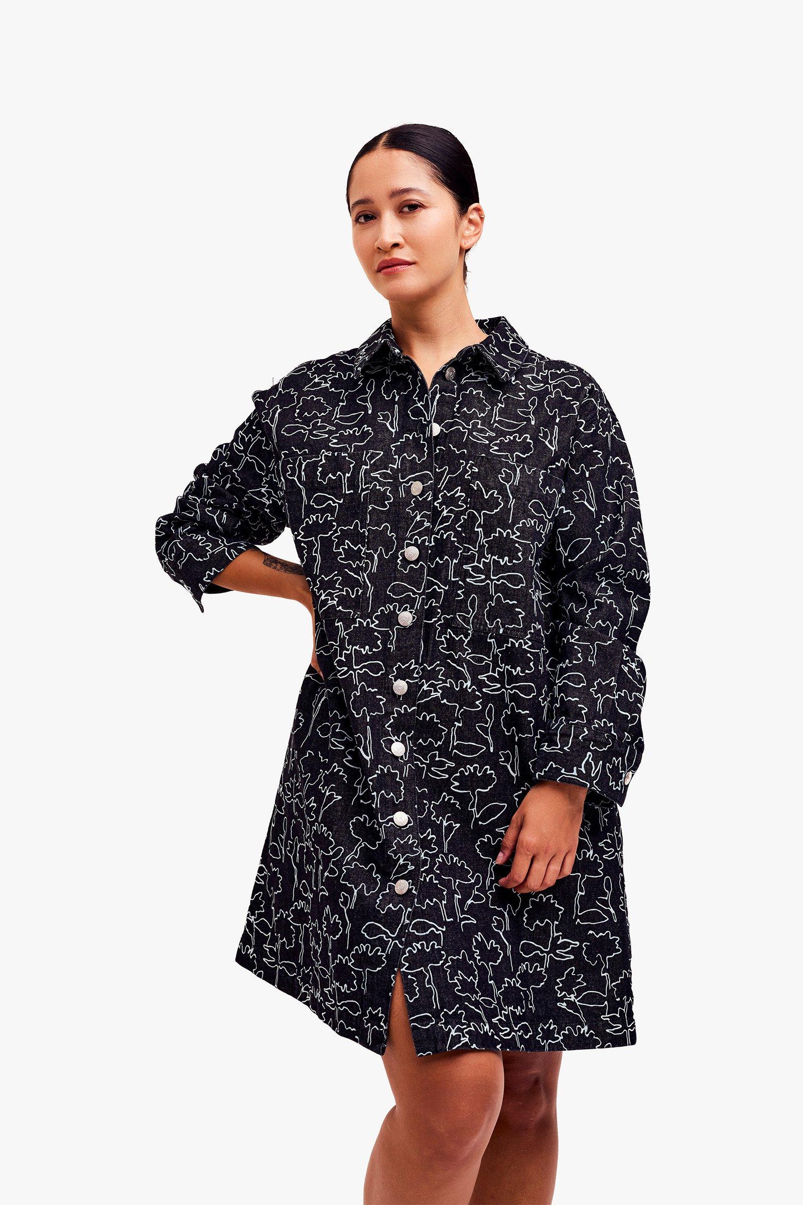 CKS Dames - DROP - robe midi - noir
