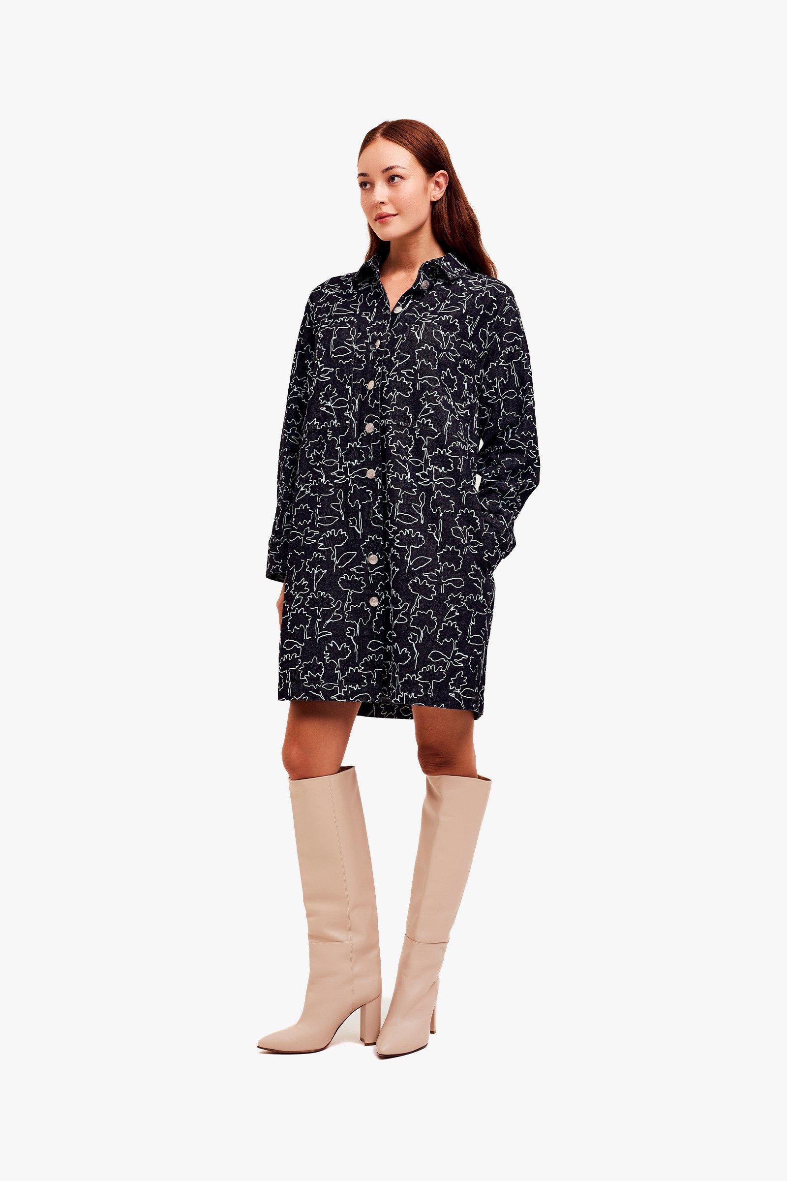 CKS Dames - DROP - robe midi - noir