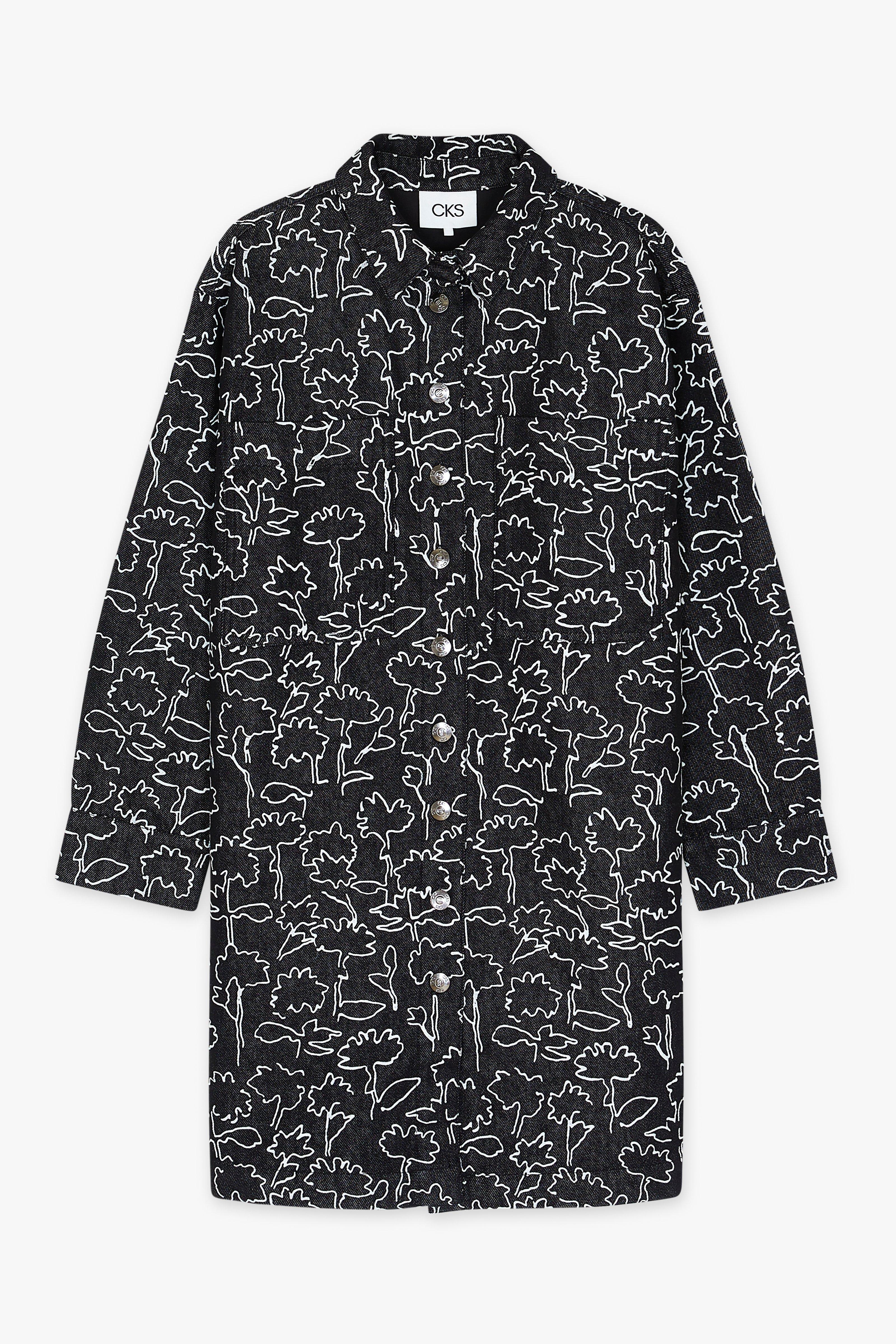 CKS Dames - DROP - robe midi - noir