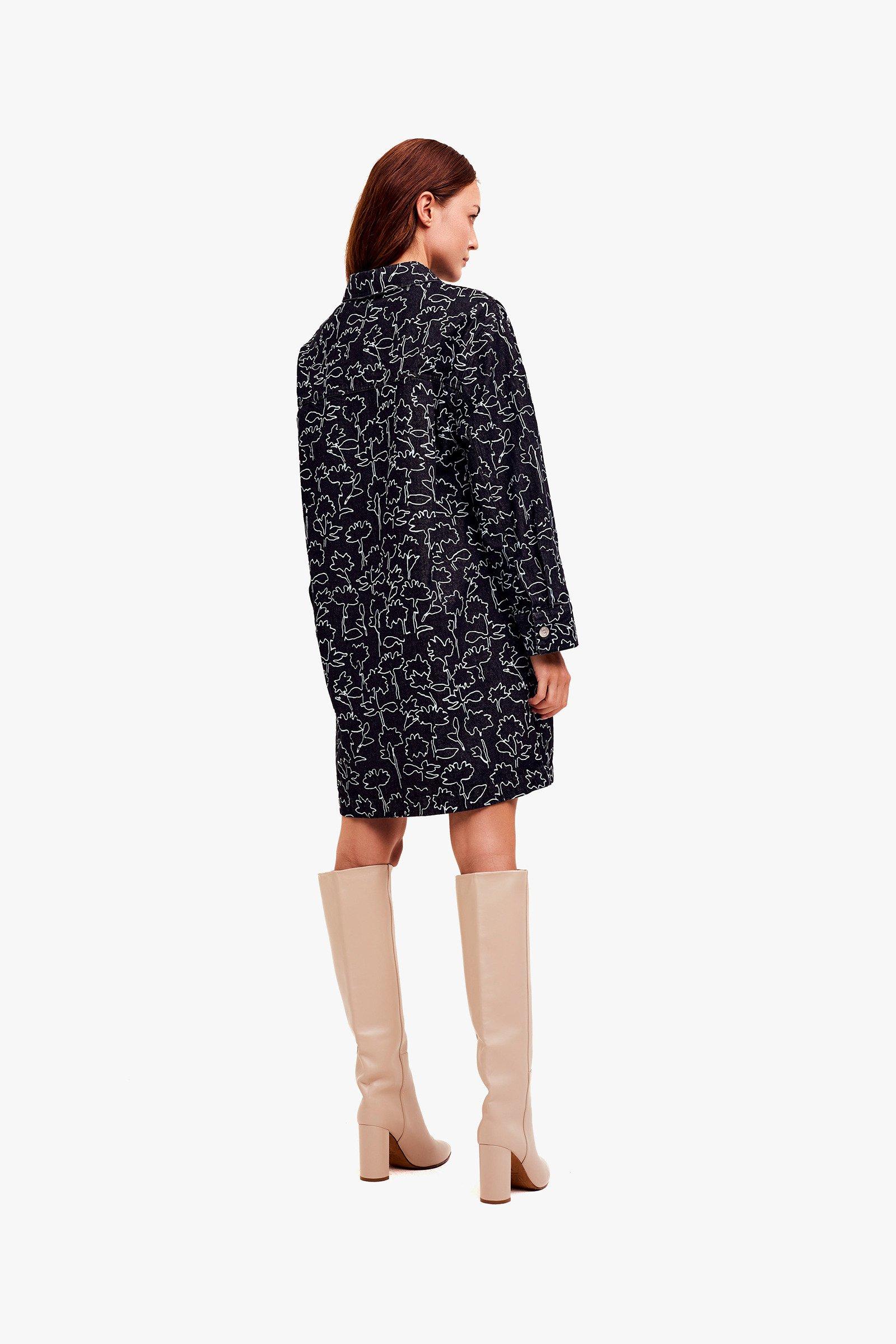 CKS Dames - DROP - robe midi - noir