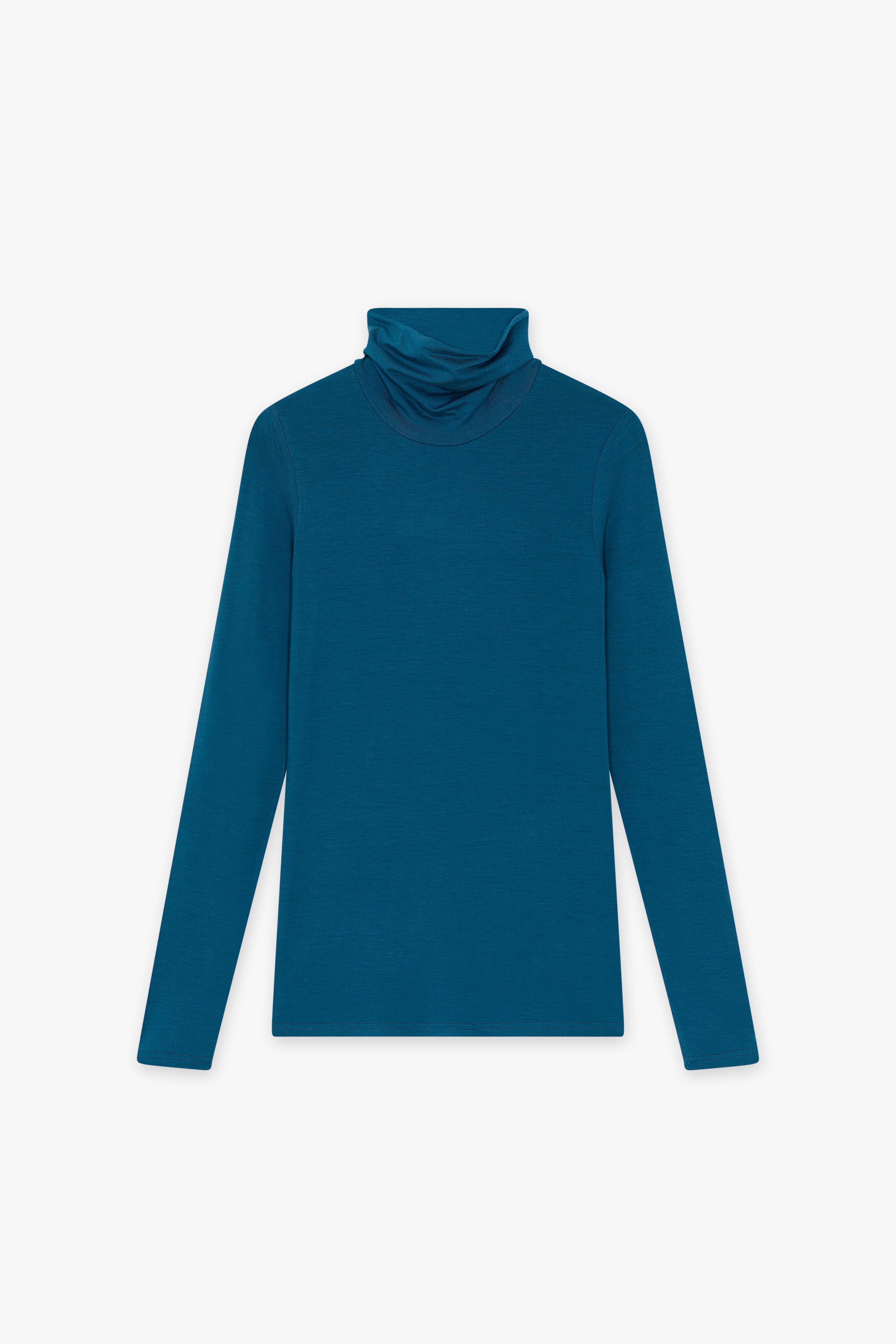 CKS Dames - IRISSA - turtleneck - blue