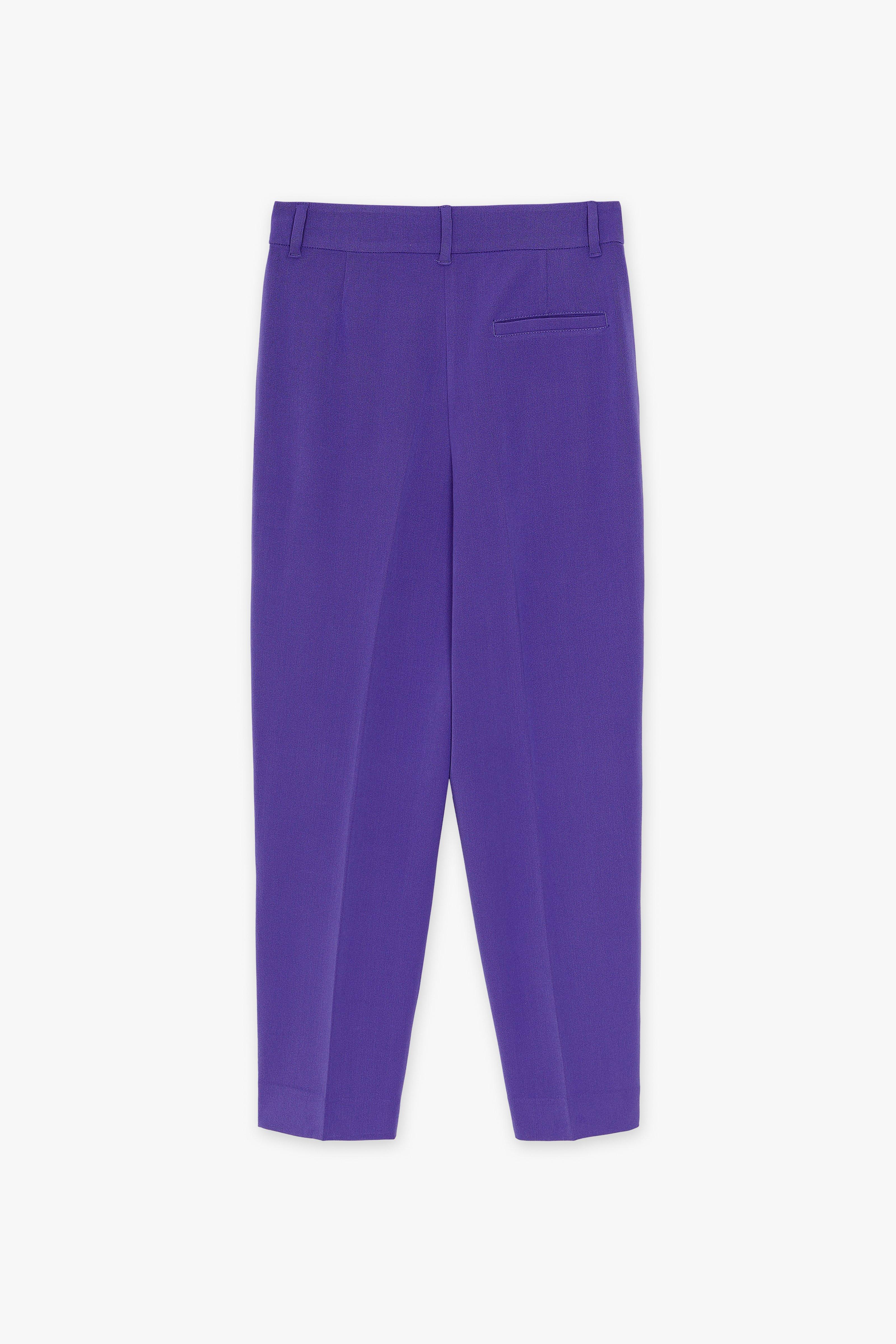 CKS Dames - LAHTI - pantalon à la cheville - violet