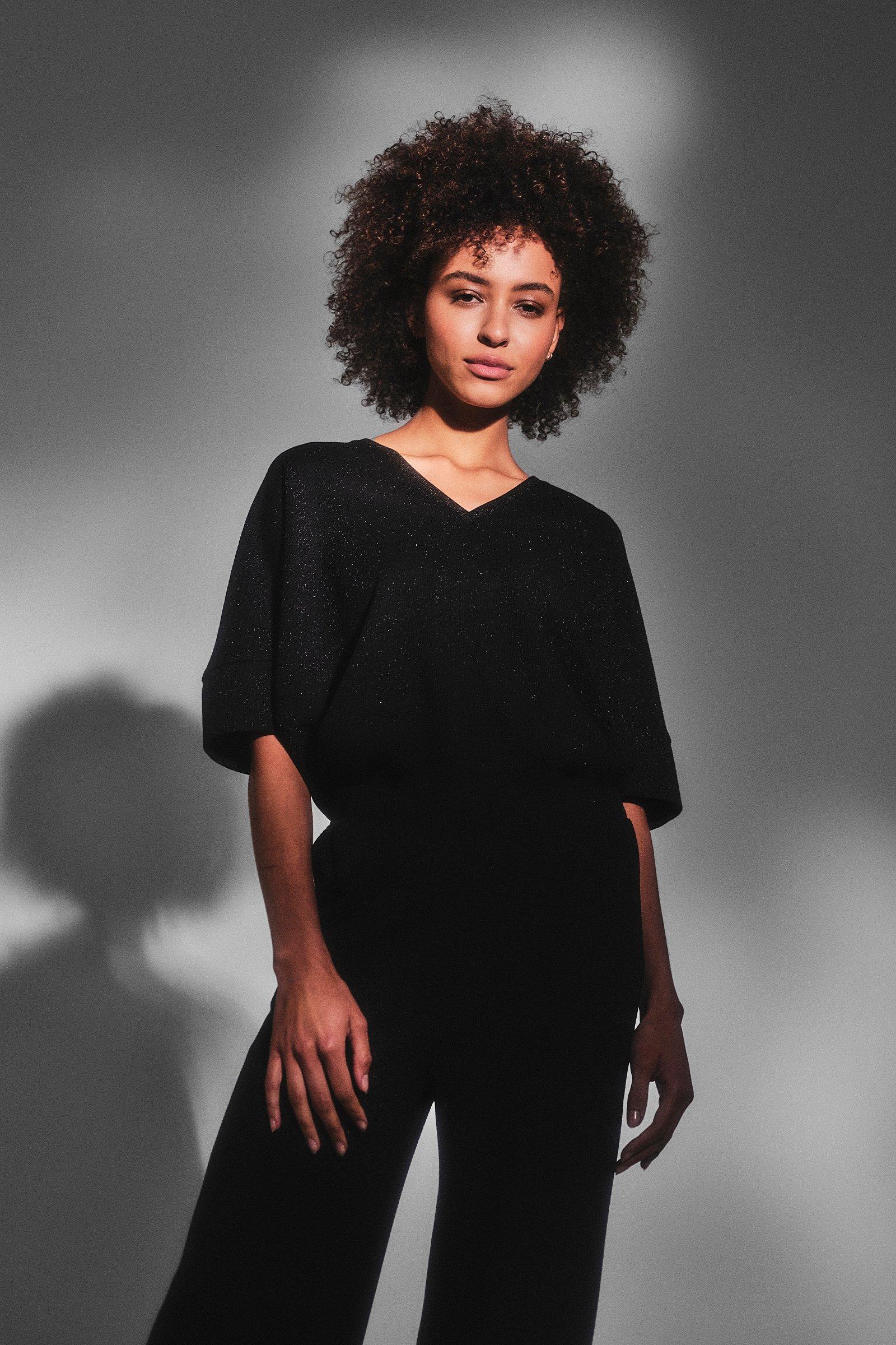 CKS Dames - ELDODEEP - t-shirt short sleeves - black