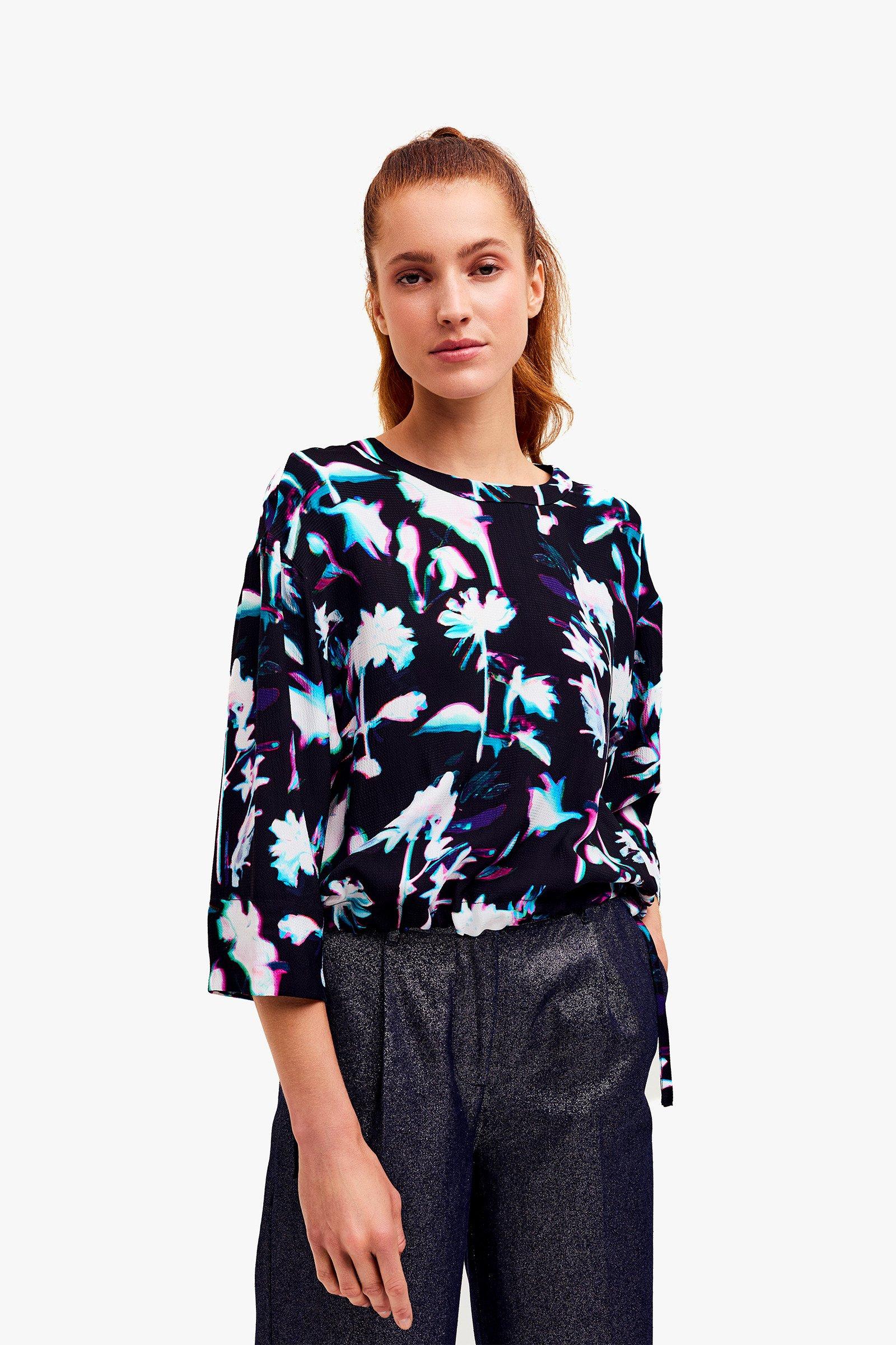 CKS Dames - SAYA - blouse short sleeves - black