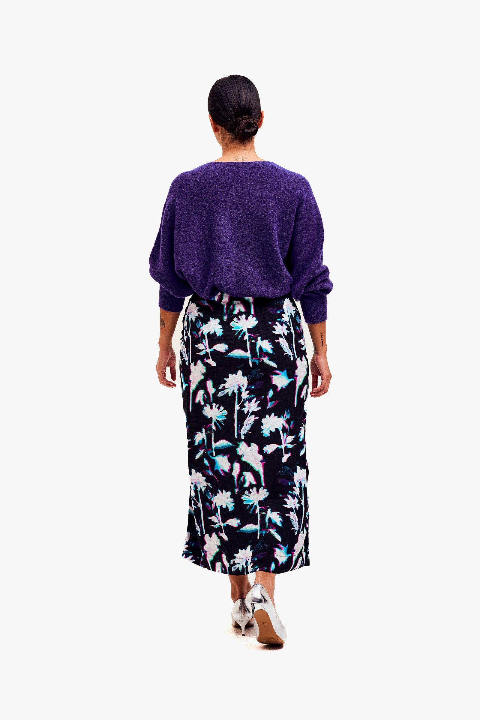CKS Dames - SKAN - midi skirt - black