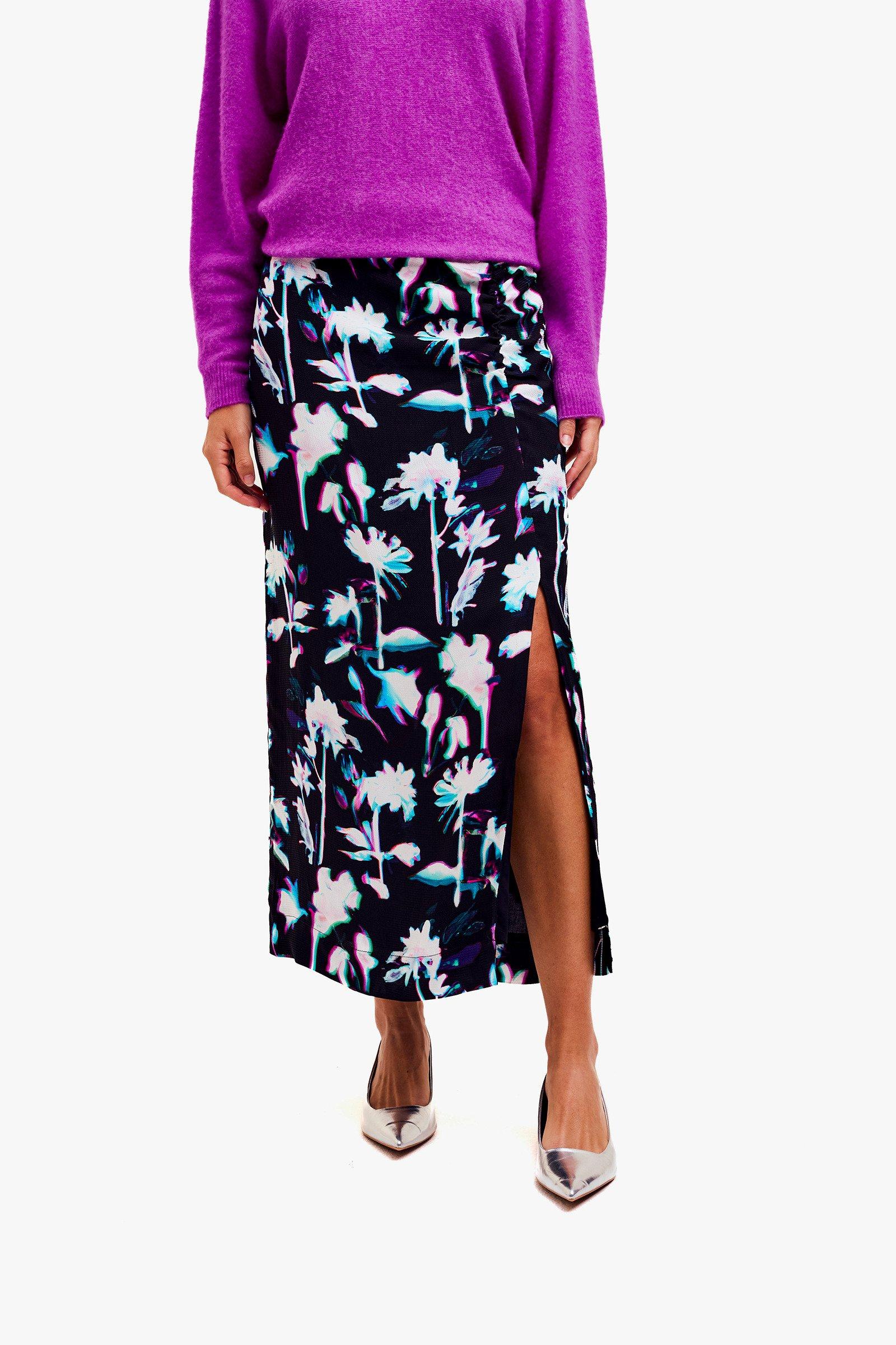 CKS Dames - SKAN - midi skirt - black