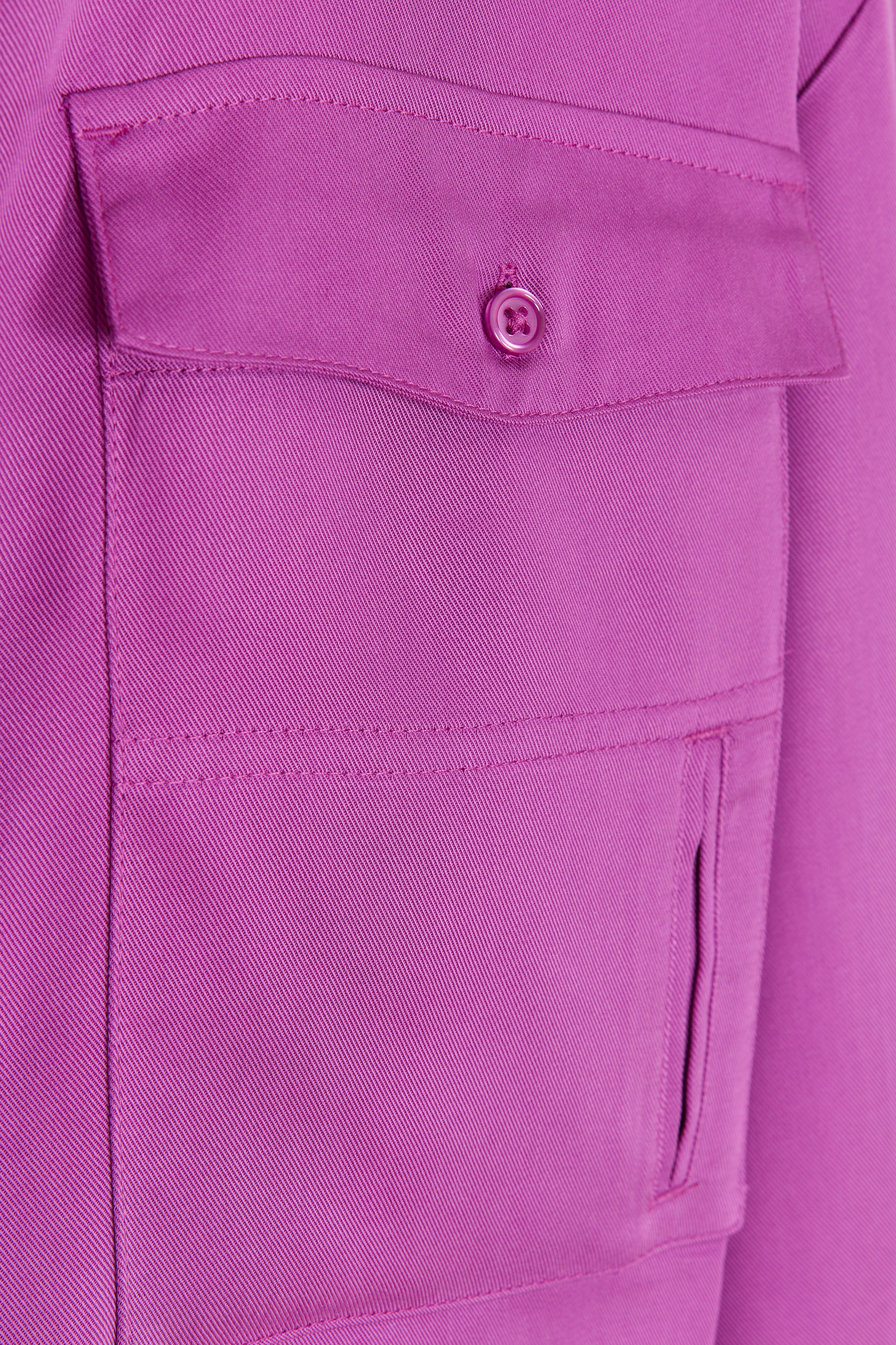 CKS Dames - SUPPOSE - Bluse Kurze Ärmel - Violett