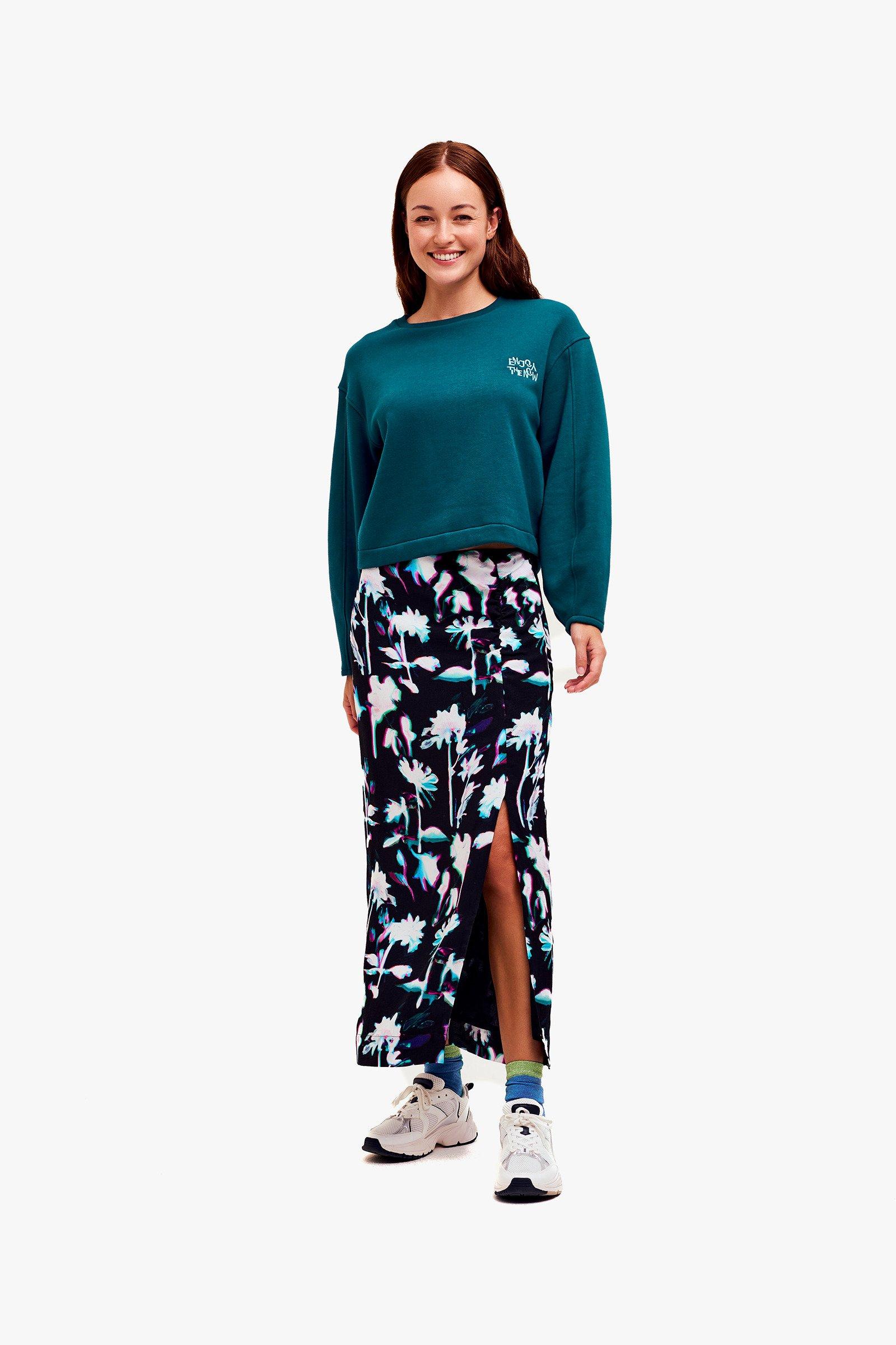 CKS Dames - SWENNY - sweatshirt - bleu