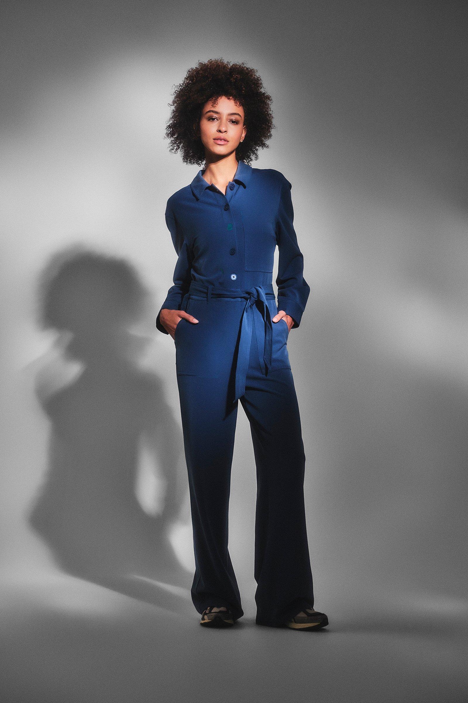 CKS Dames - TEDDY - Jumpsuit - Blau