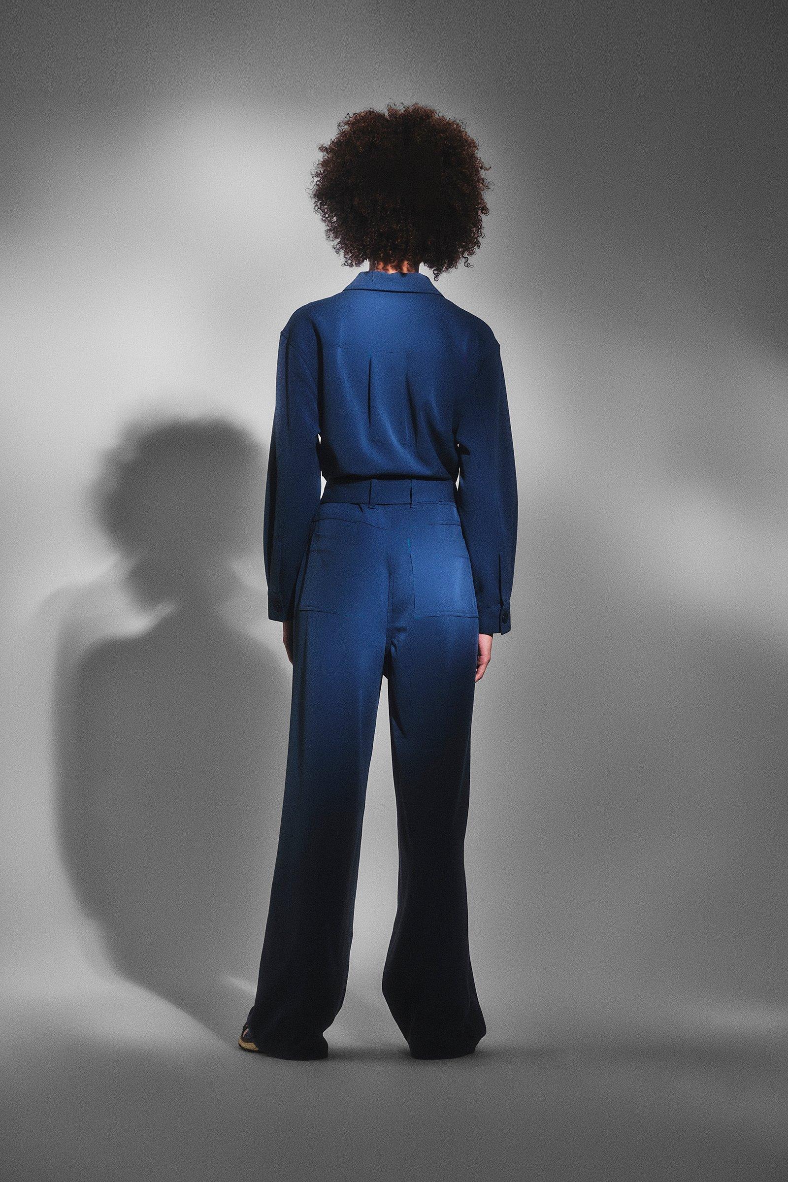 CKS Dames - TEDDY - Jumpsuit - Blau