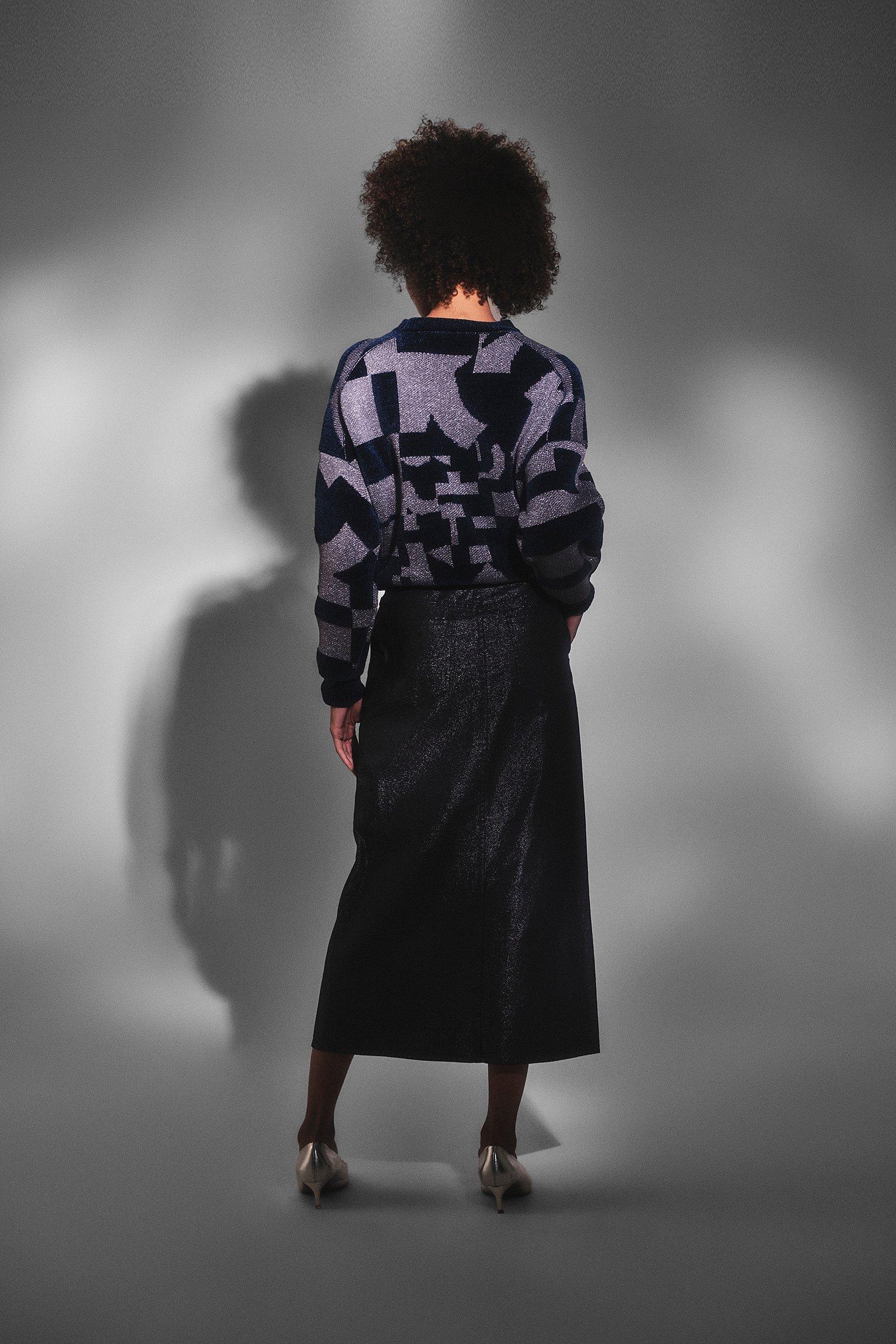 CKS Dames - POBOT - pullover - gris foncé