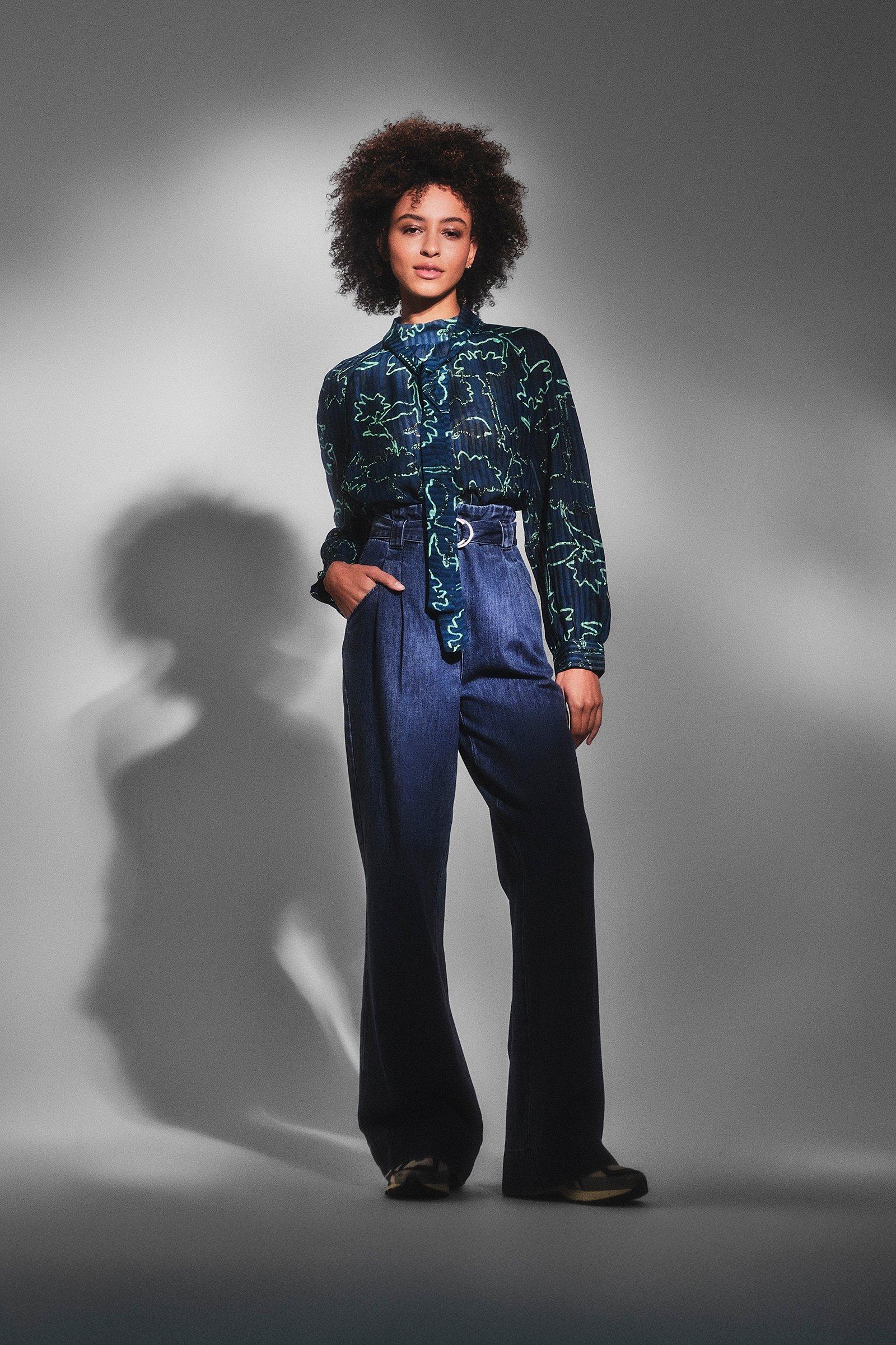 CKS Dames - SHAYNI - blouse short sleeves - dark green