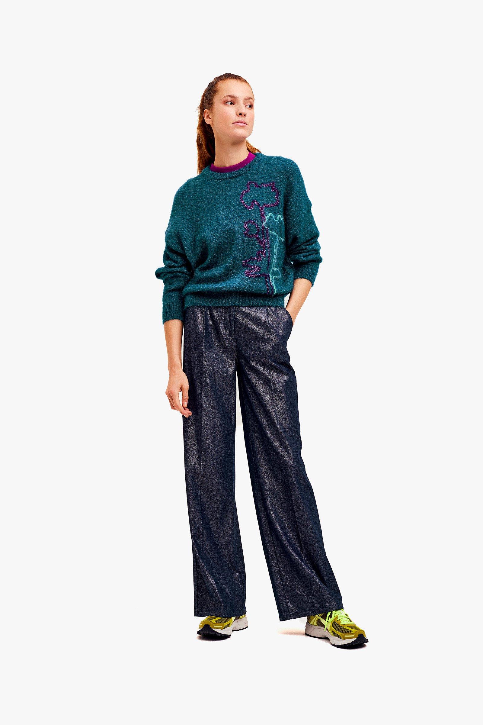 CKS Dames - TARO - long trouser - dark grey
