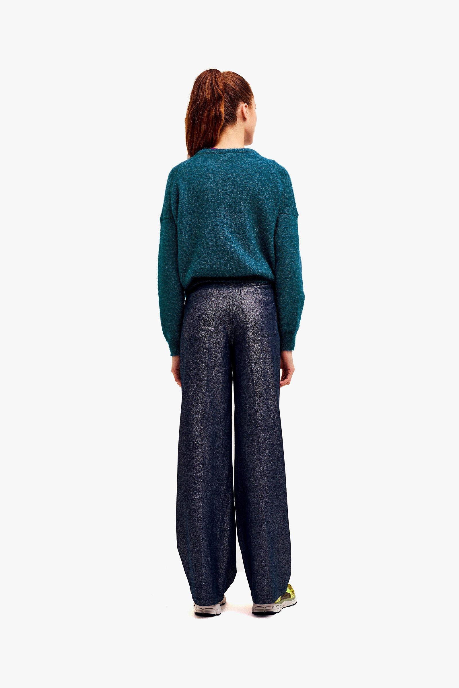 CKS Dames - TARO - pantalon long - gris foncé