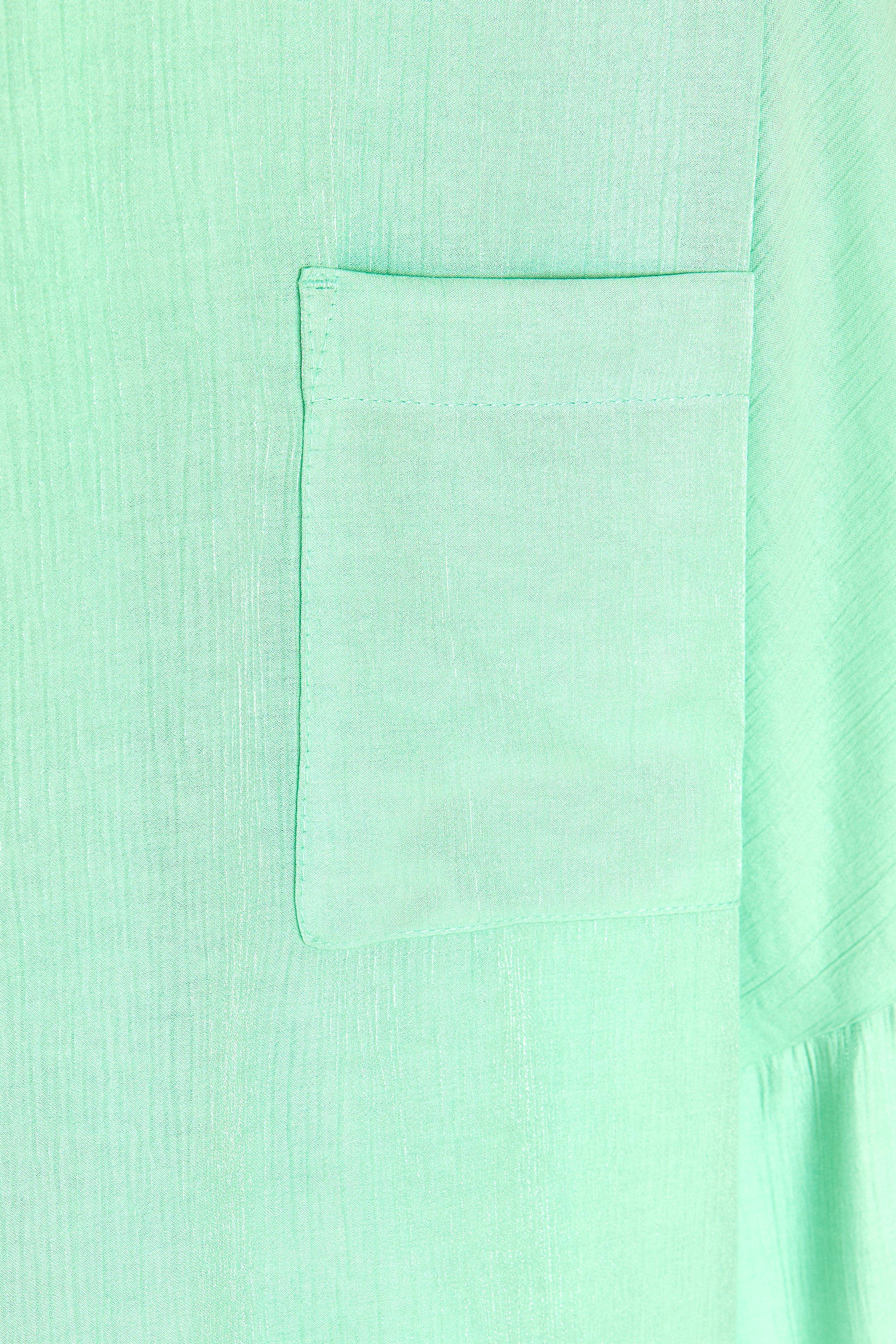 CKS Dames - WAZNA - blouse korte mouwen - lichtgroen