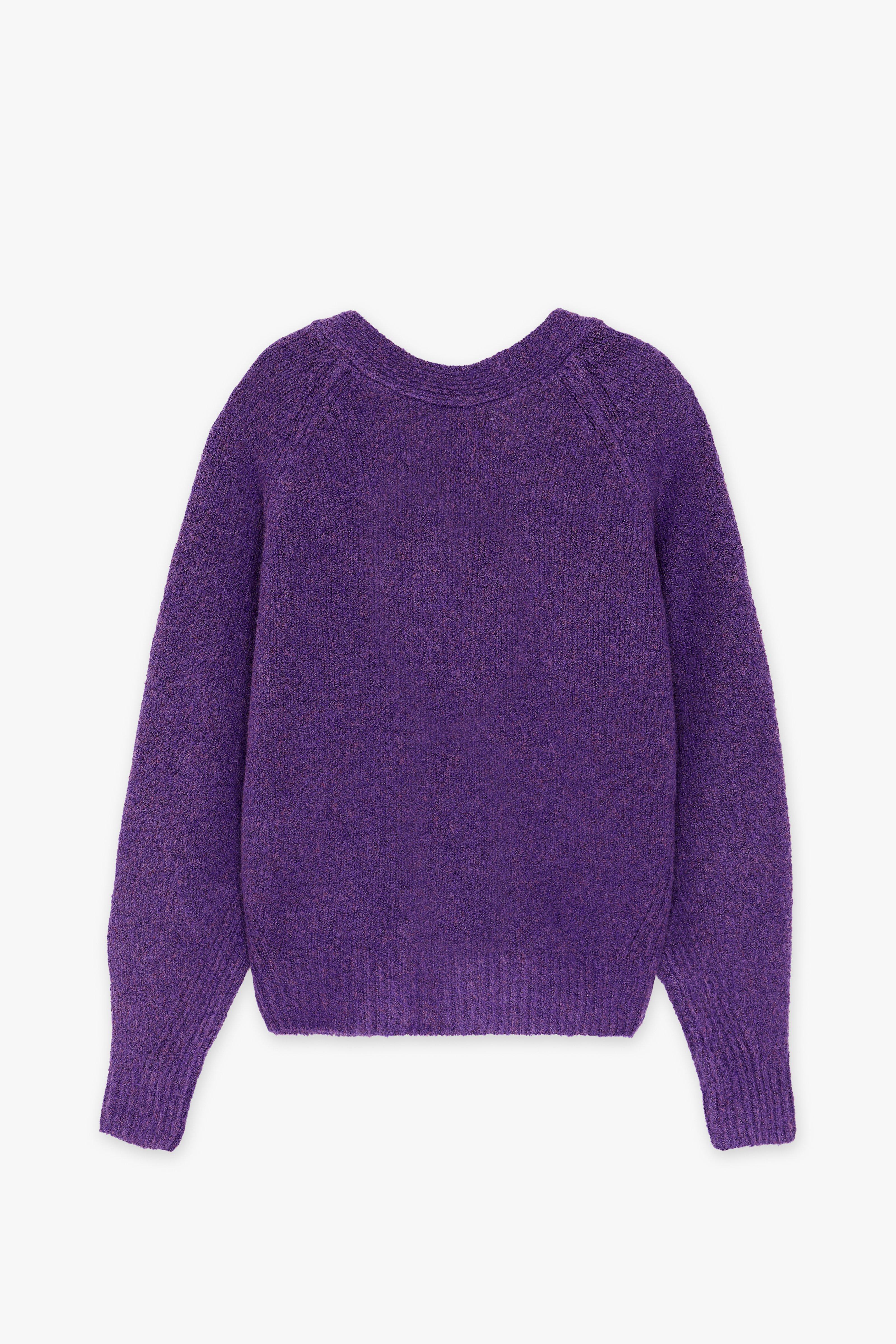 CKS Dames - COUNTRY - Strickjacke - Violett