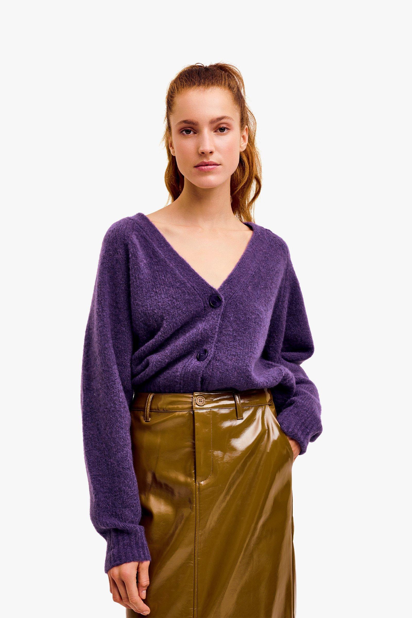 CKS Dames - COUNTRY - cardigan - purple