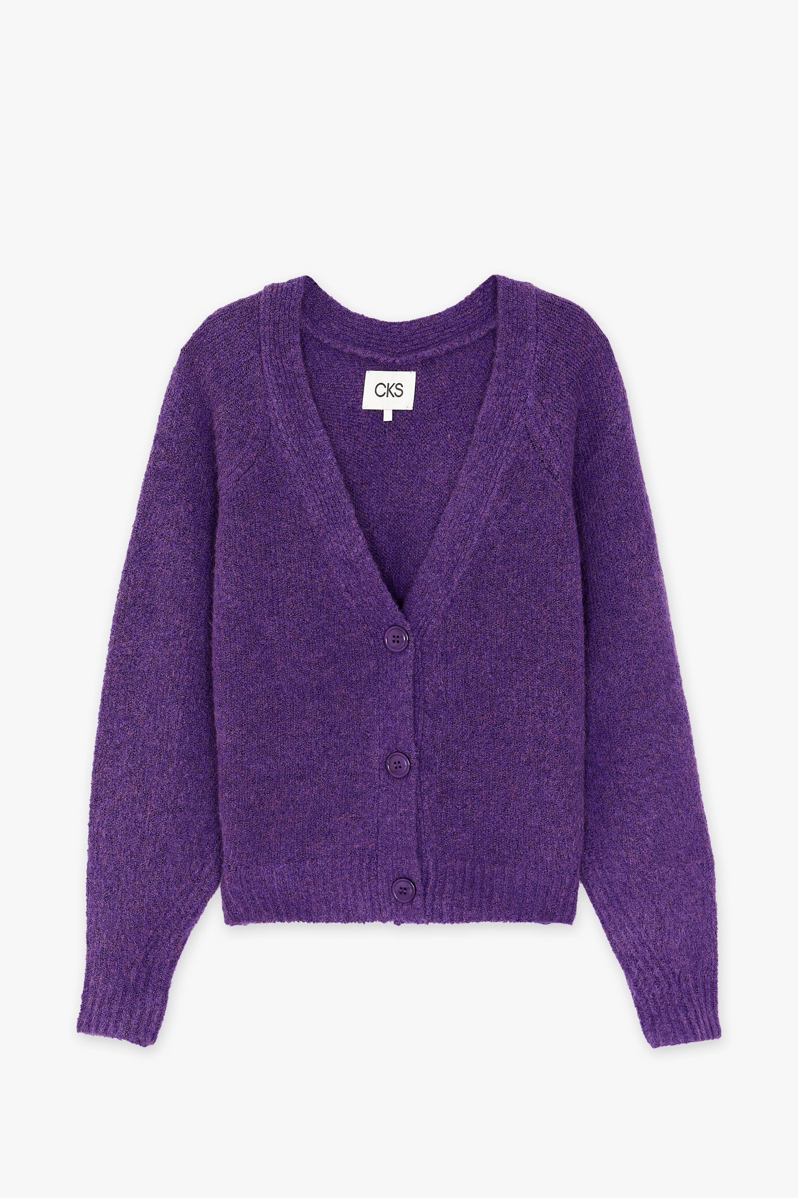 CKS Dames - COUNTRY - cardigan - purple