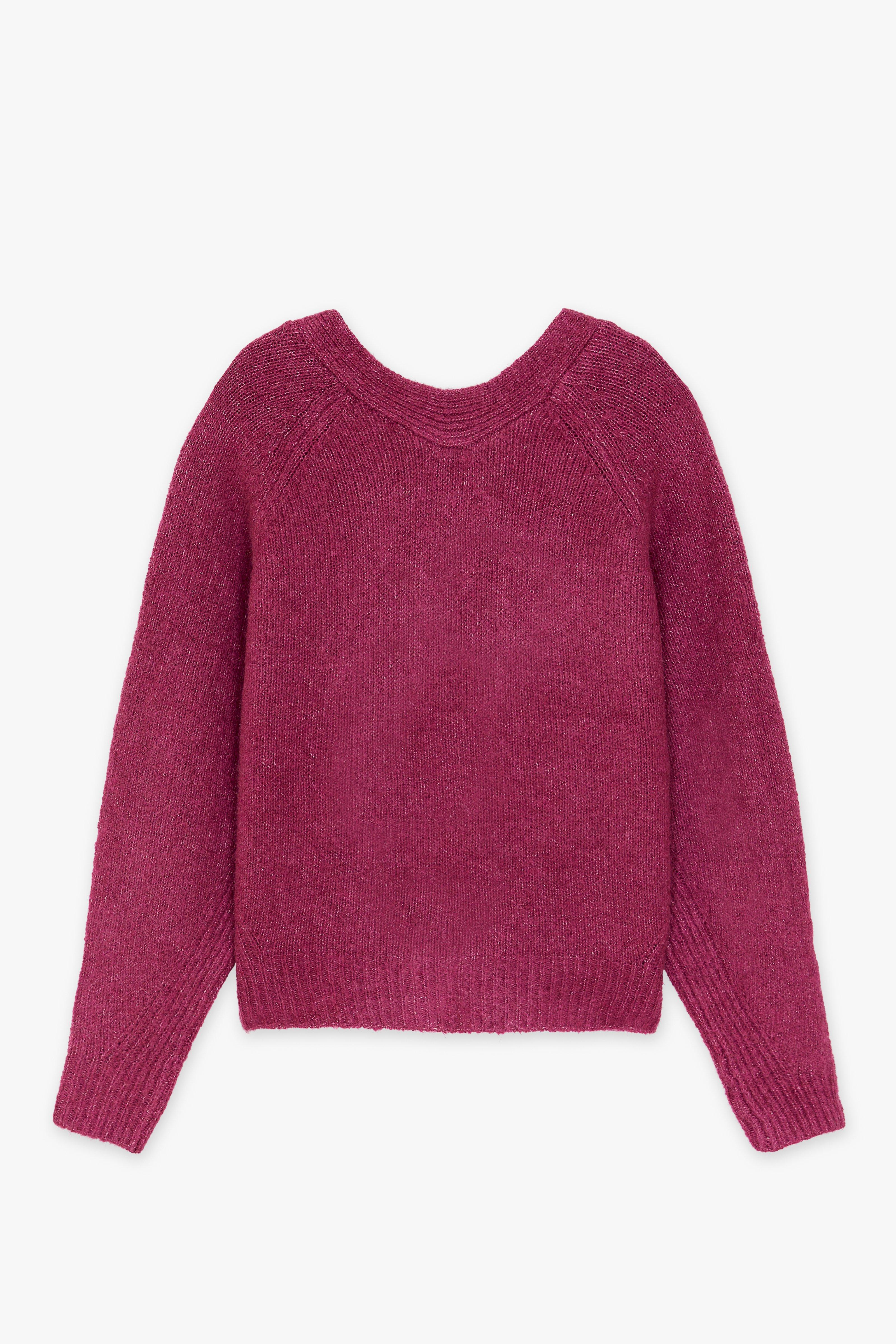 CKS Dames - COUNTRY - Strickjacke - Rot