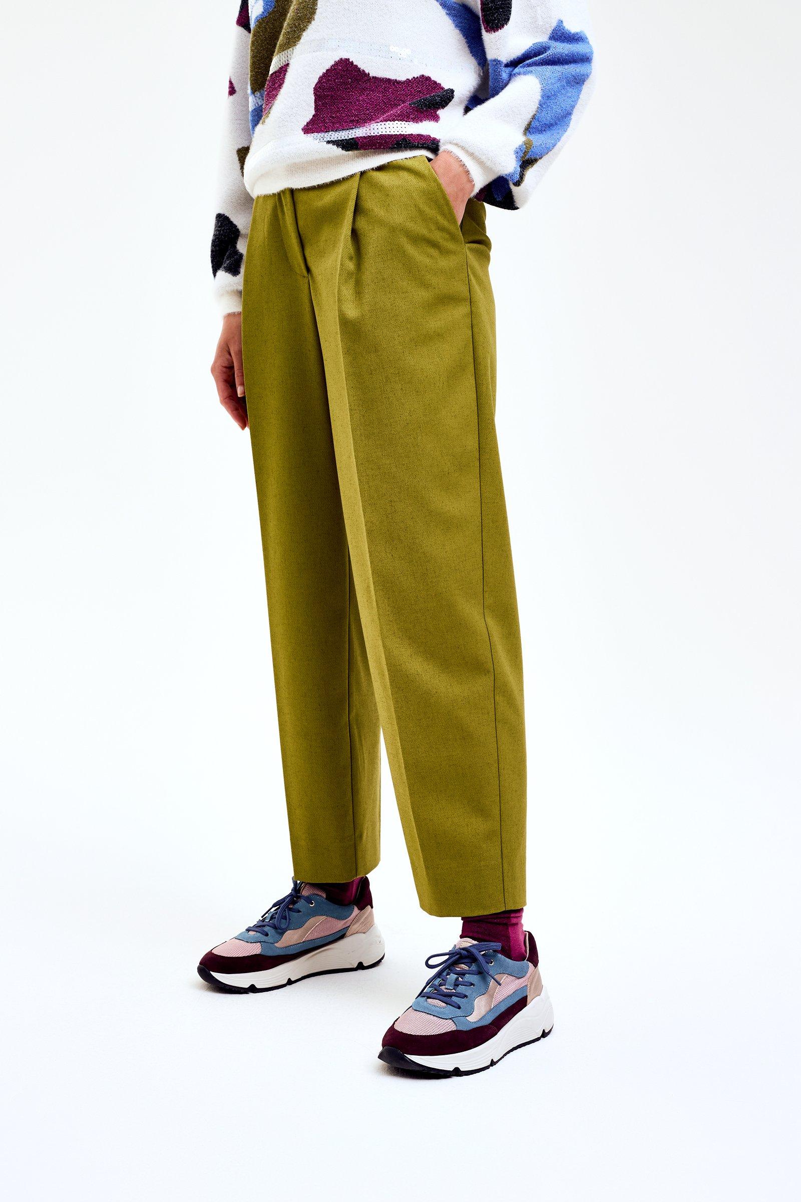 CKS Dames - LAHTI - ankle trousers - green