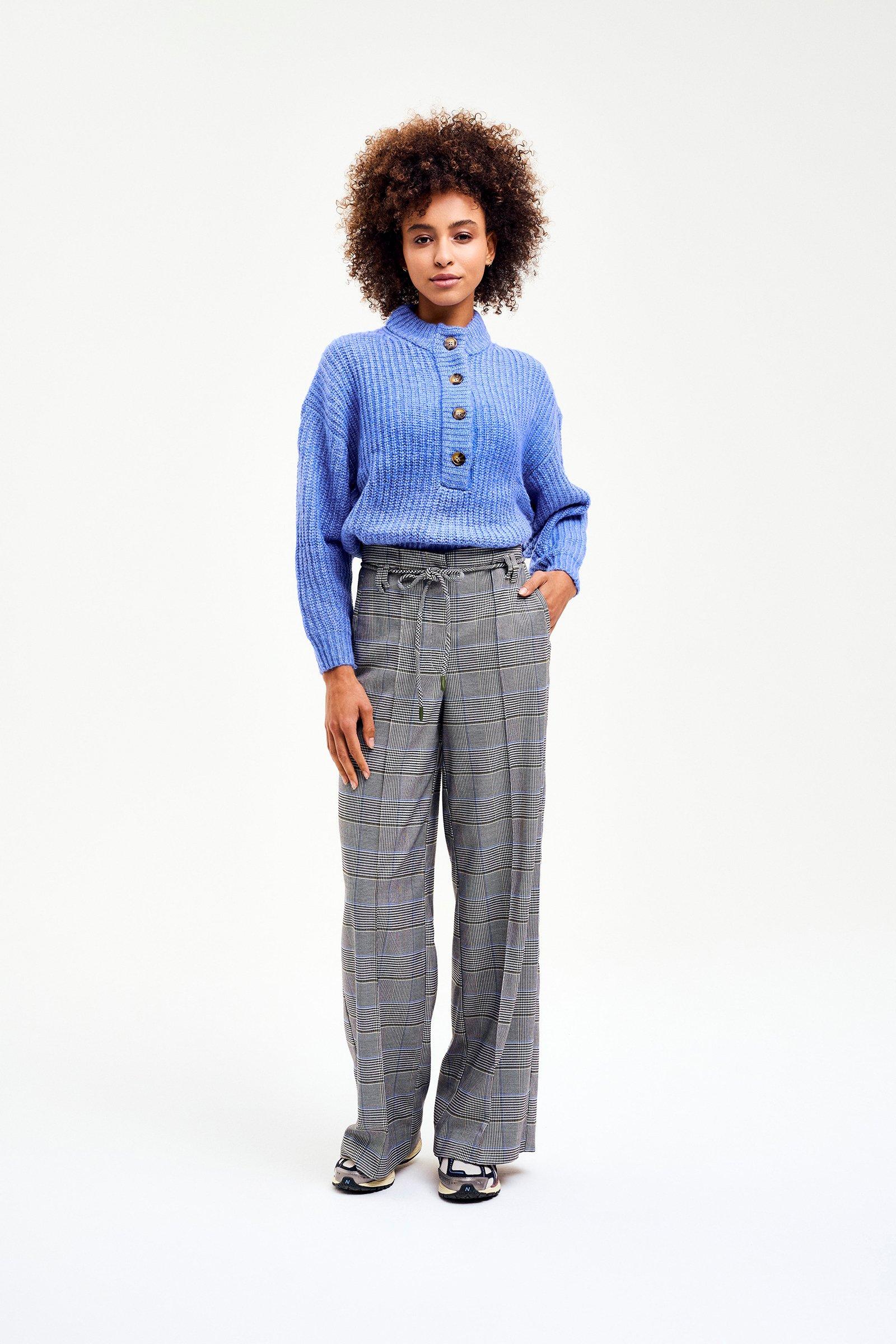 CKS Dames - PILOTA - Pullover - Blau