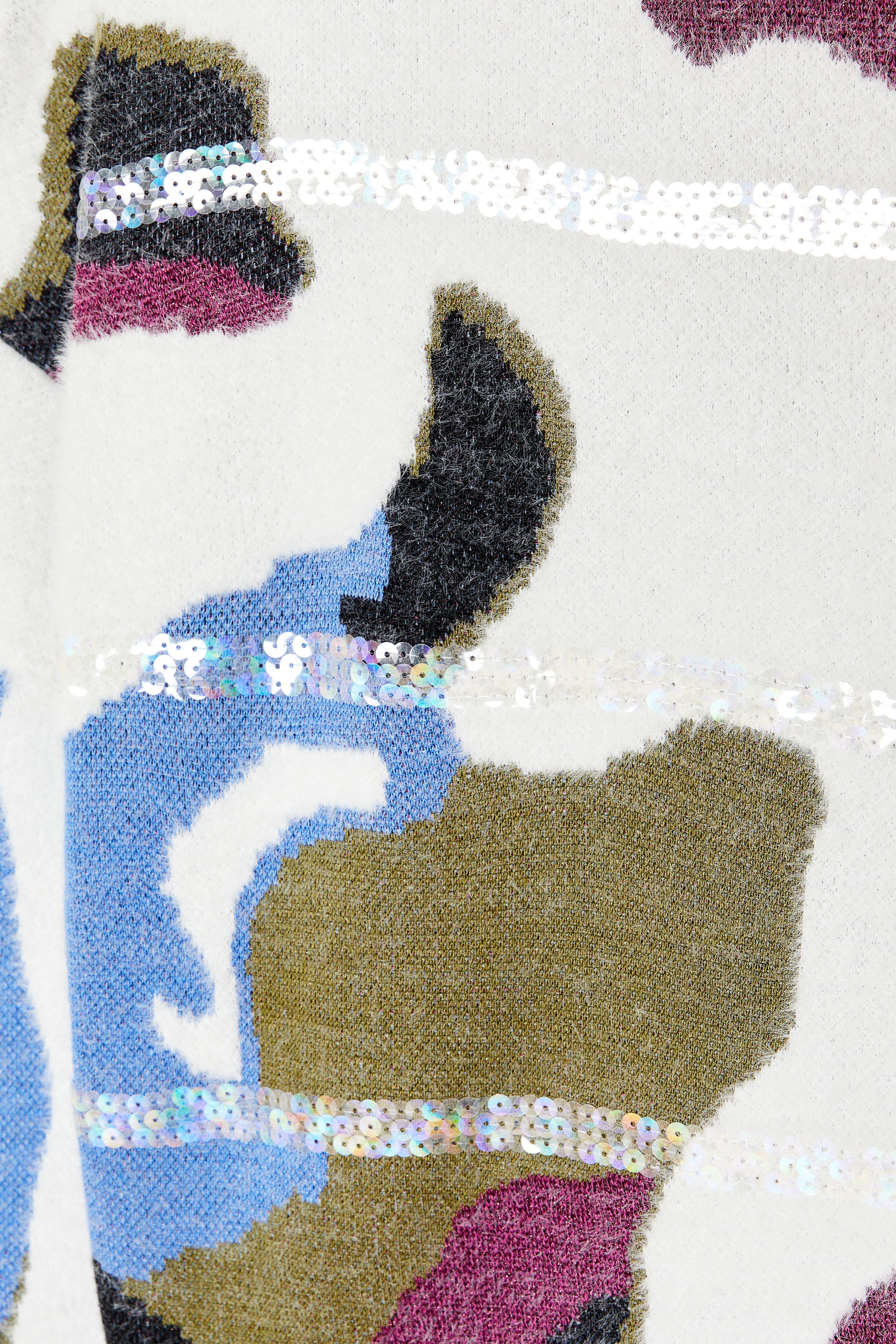 CKS Dames - PUZZLE - pullover - blanc
