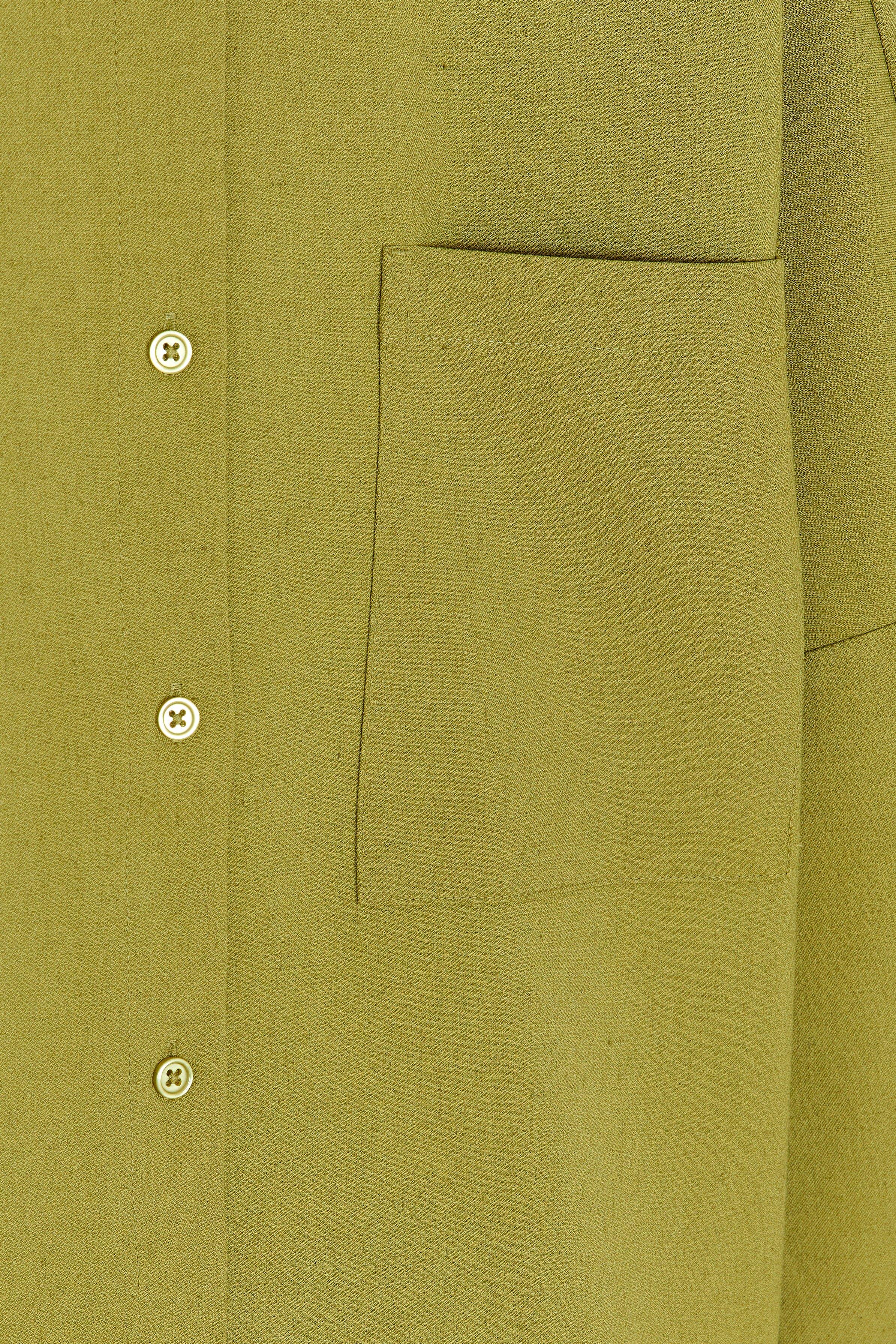 CKS Dames - SAZNA - blouse korte mouwen - khaki