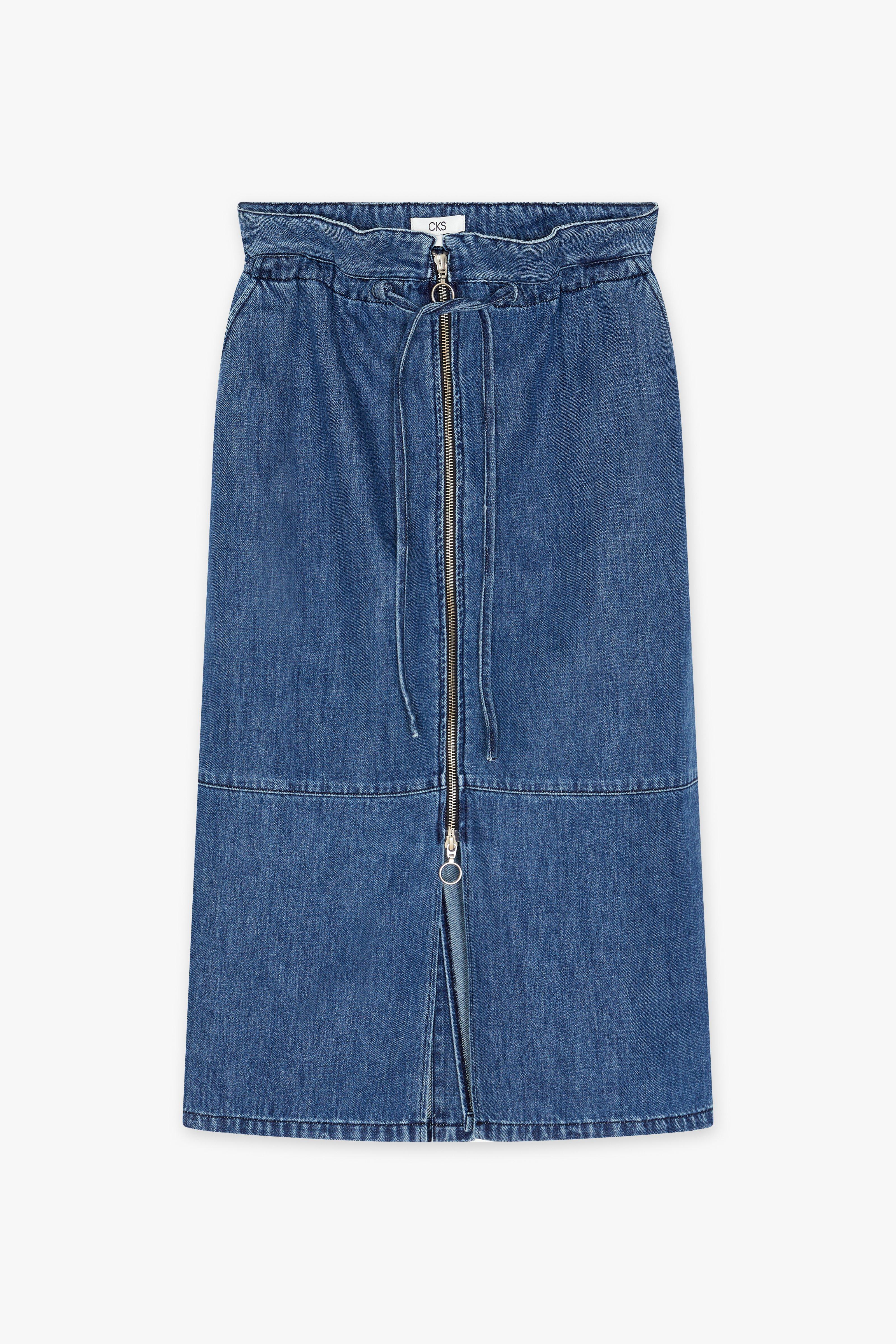 CKS Dames - SKEAT - midirok - blauw