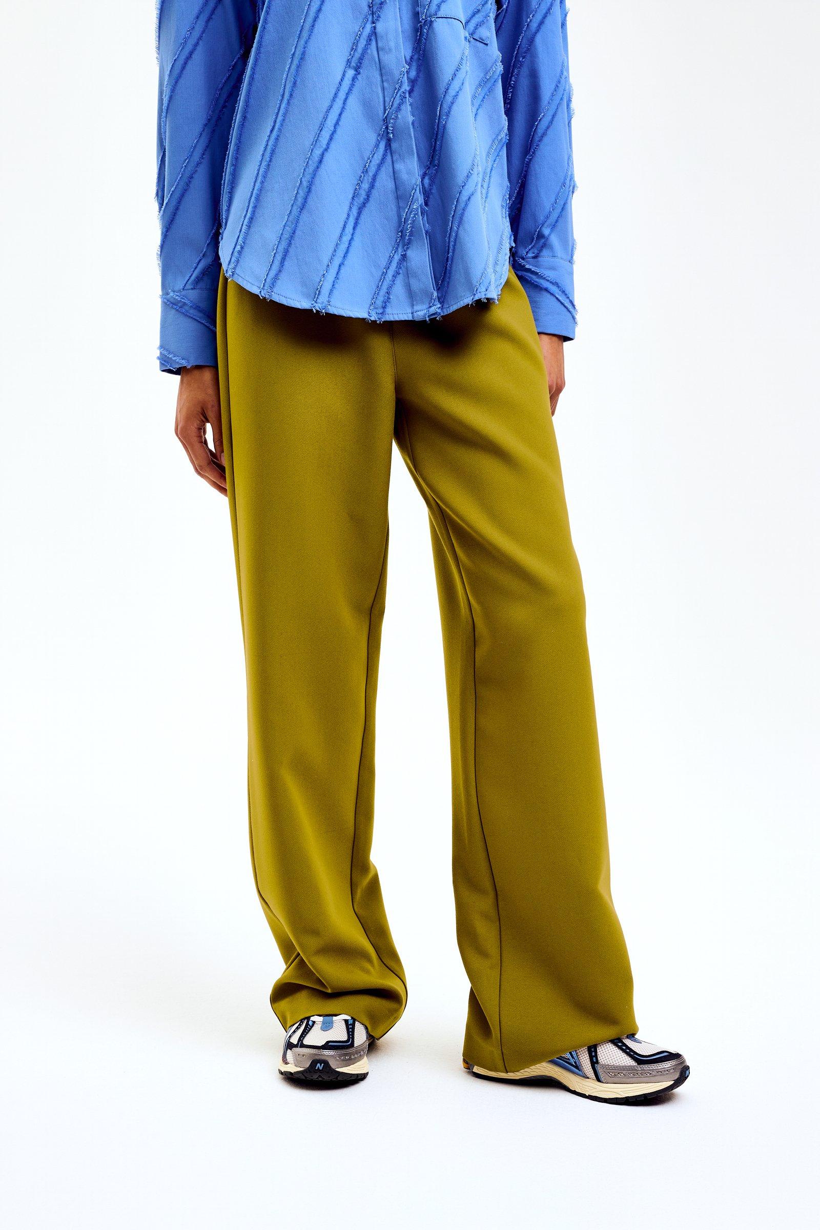 CKS Dames - THIBIS - lange broek - khaki
