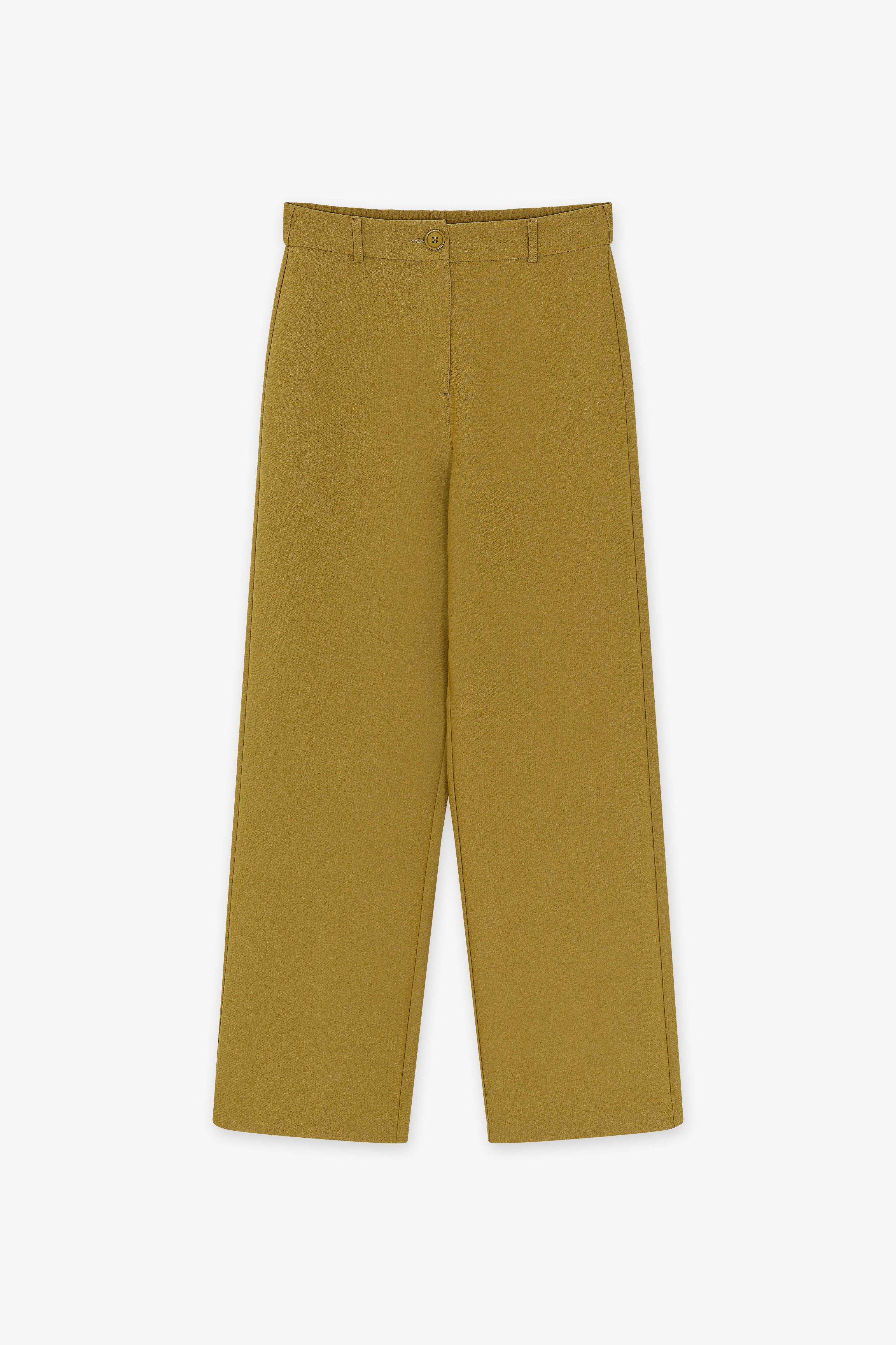 CKS Dames - THIBIS - lange broek - khaki