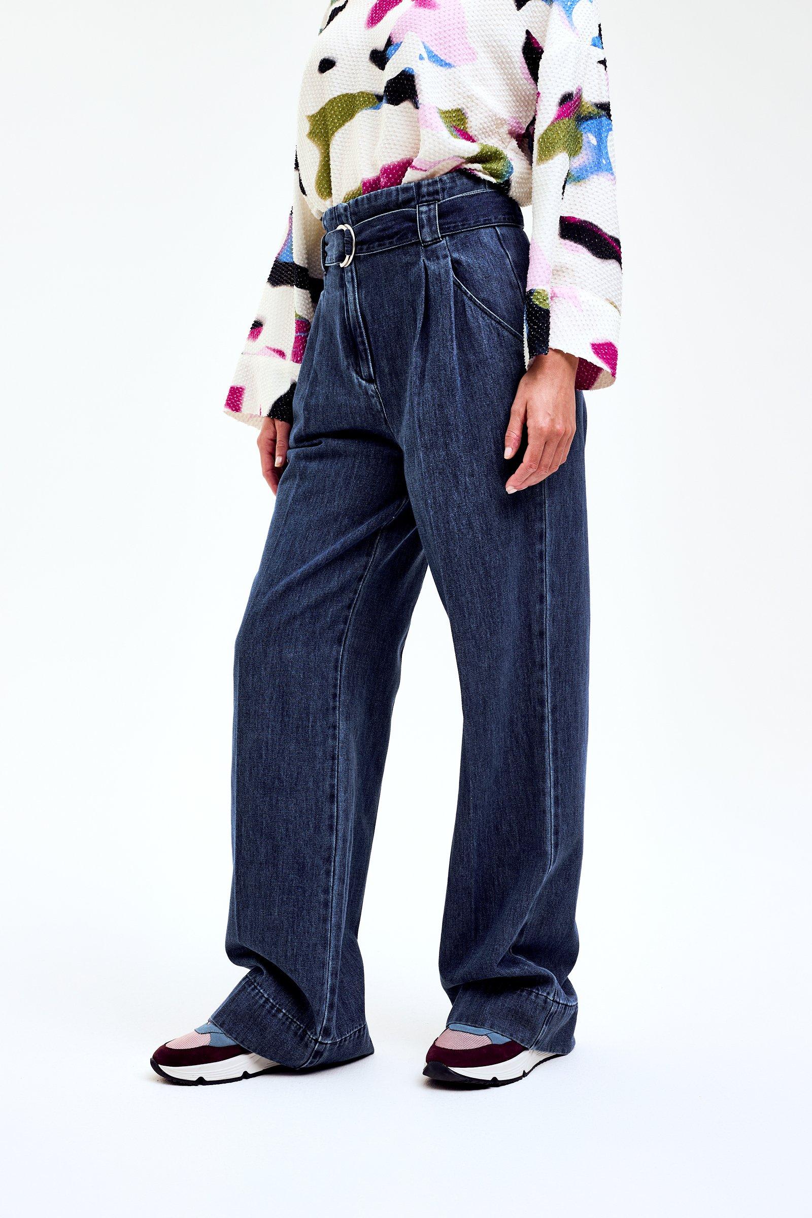 CKS Dames - TONE - lange jeans - blauw