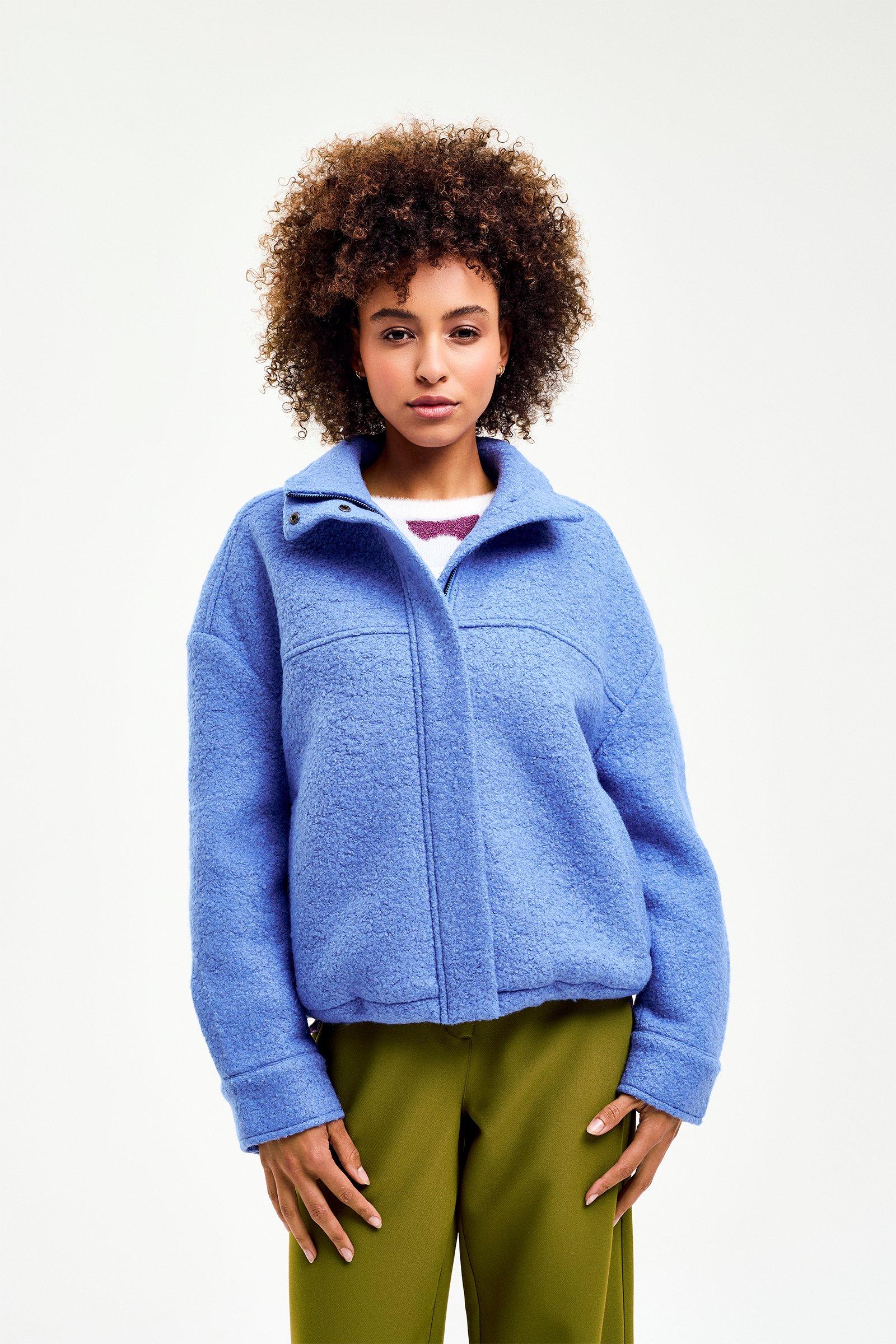 CKS Dames - COME - short coat - blue