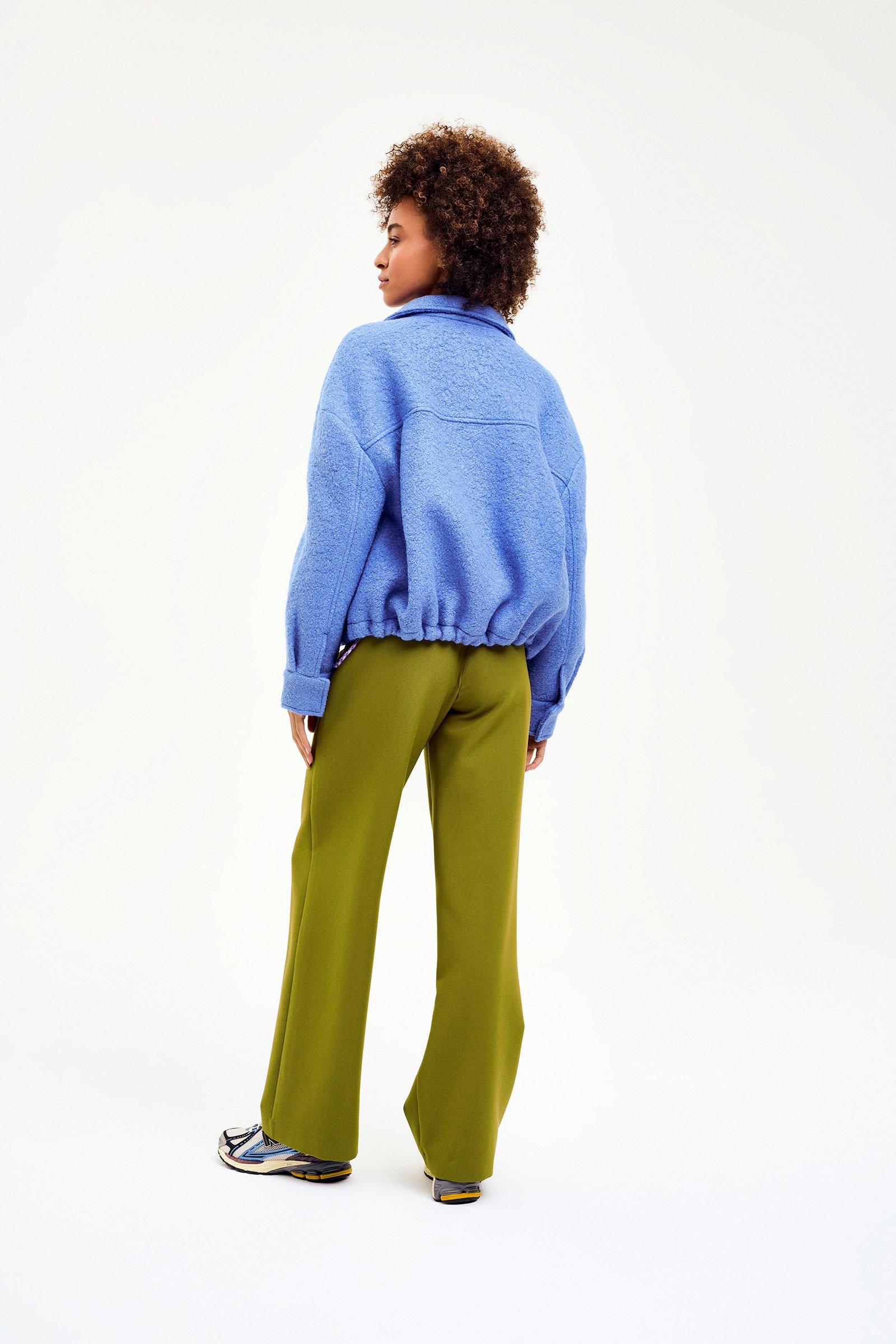 CKS Dames - COME - short coat - blue