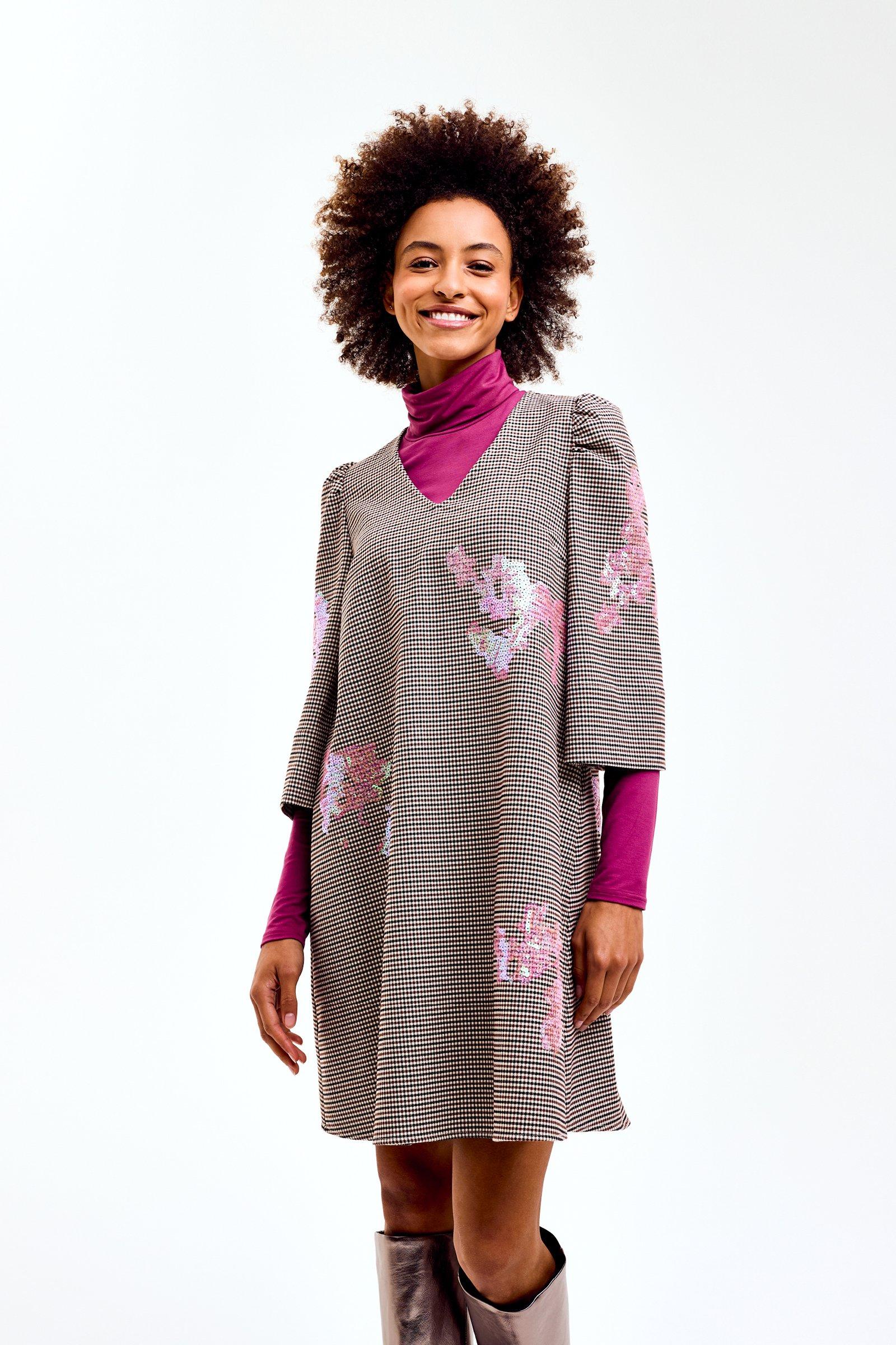 CKS Dames - DELLAN - short dress - bright brown
