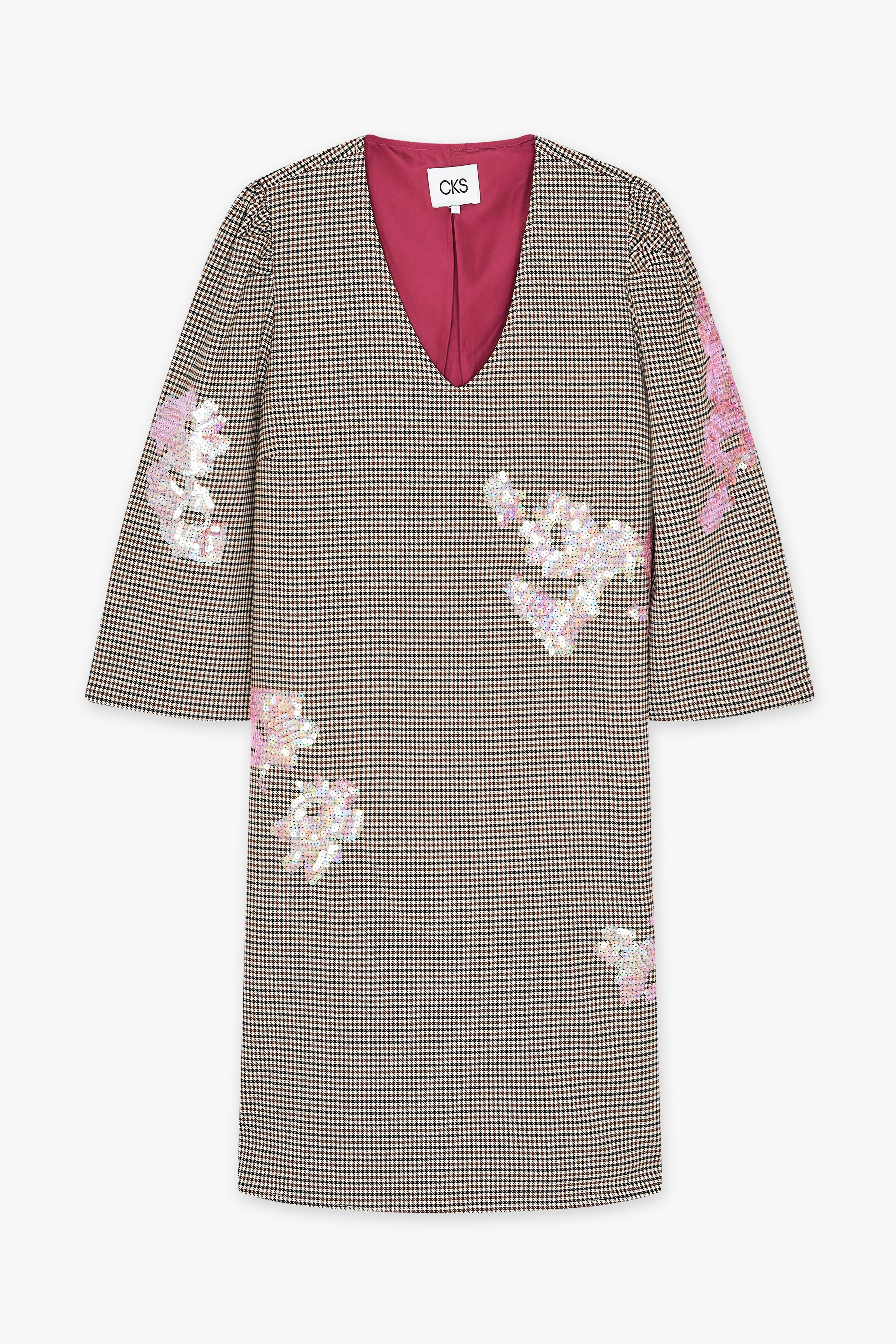CKS Dames - DELLAN - short dress - bright brown