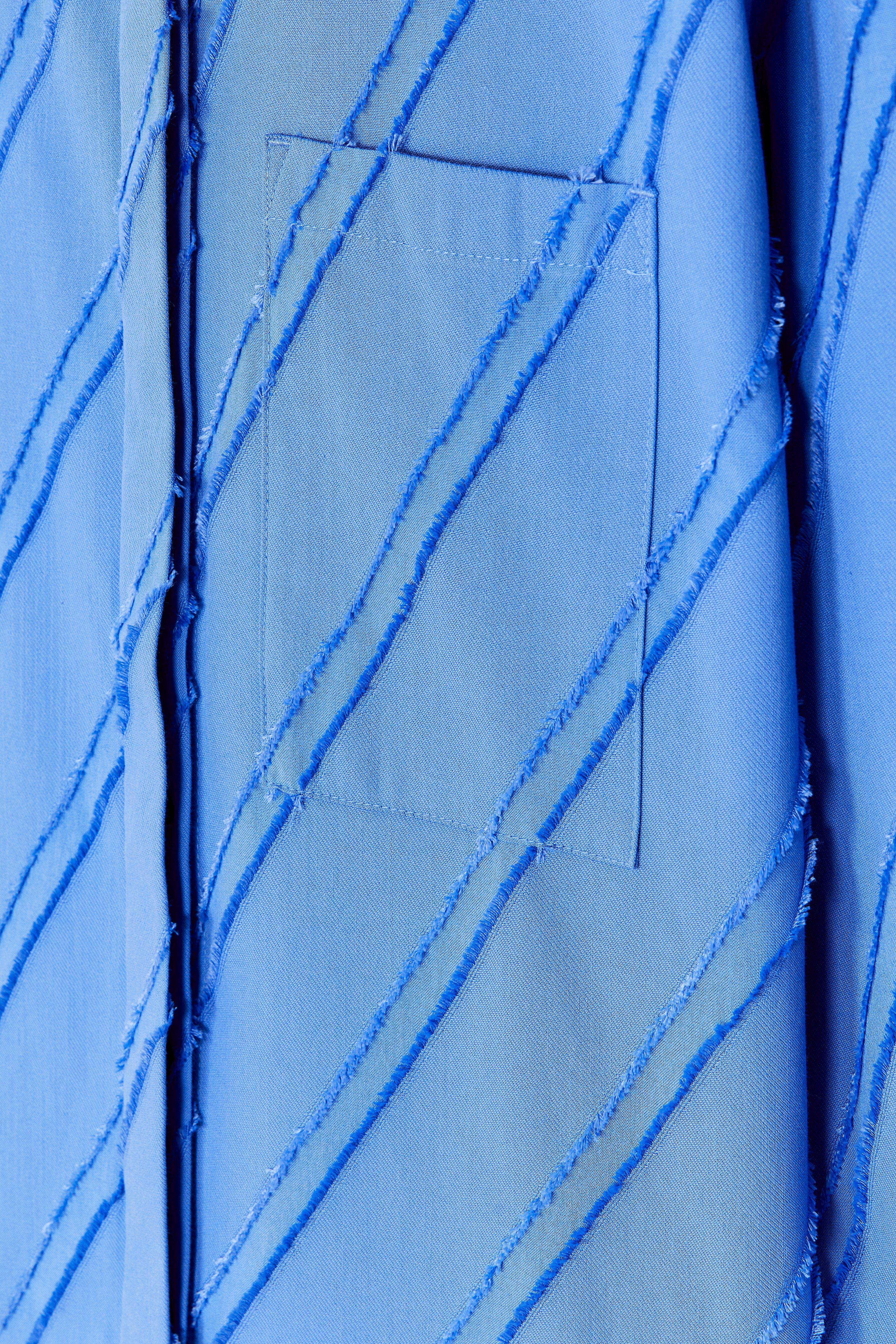 CKS Dames - SUPERS - blouse korte mouwen - blauw