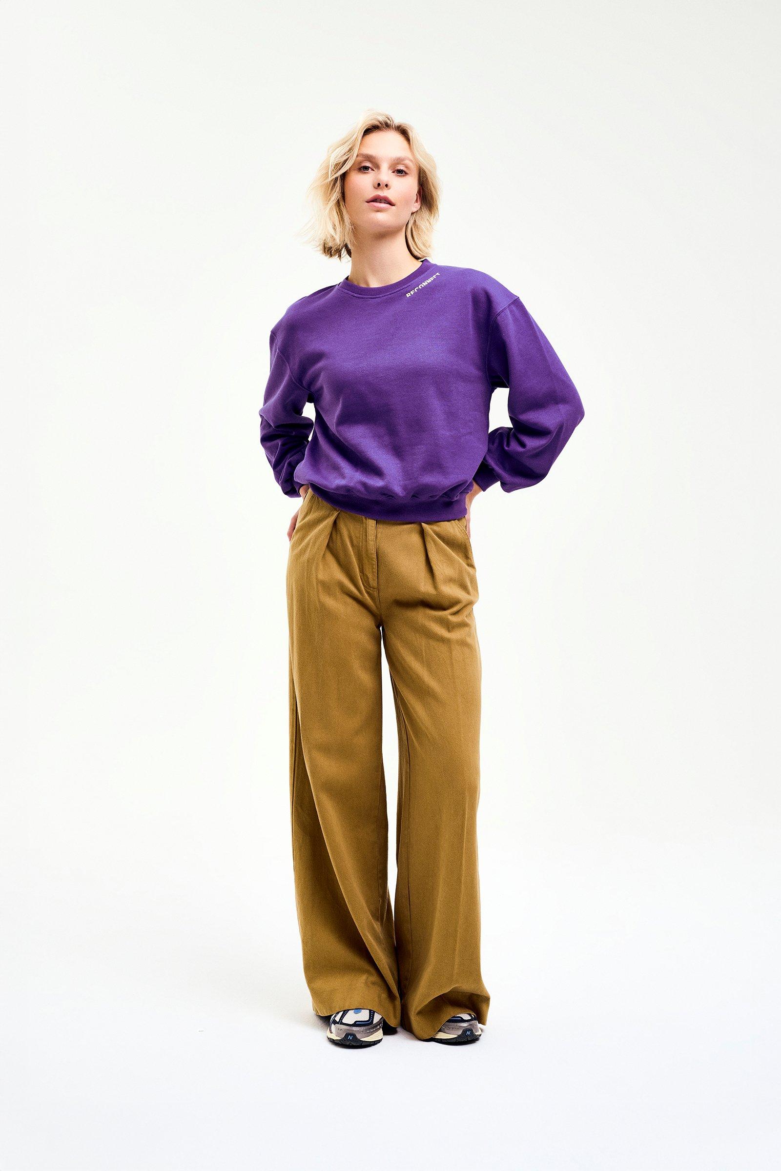 CKS Dames - SWEN - Pullover - Violett