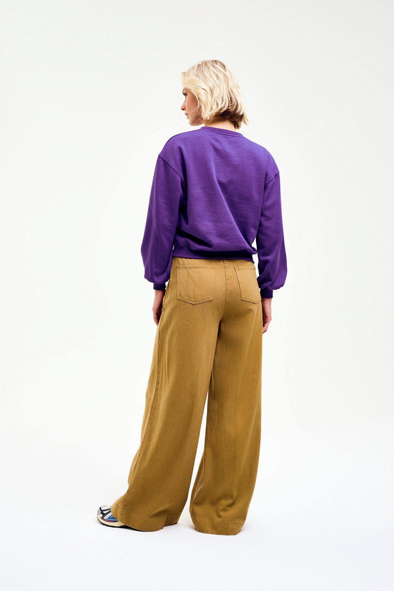 CKS Dames - SWEN - Pullover - Violett