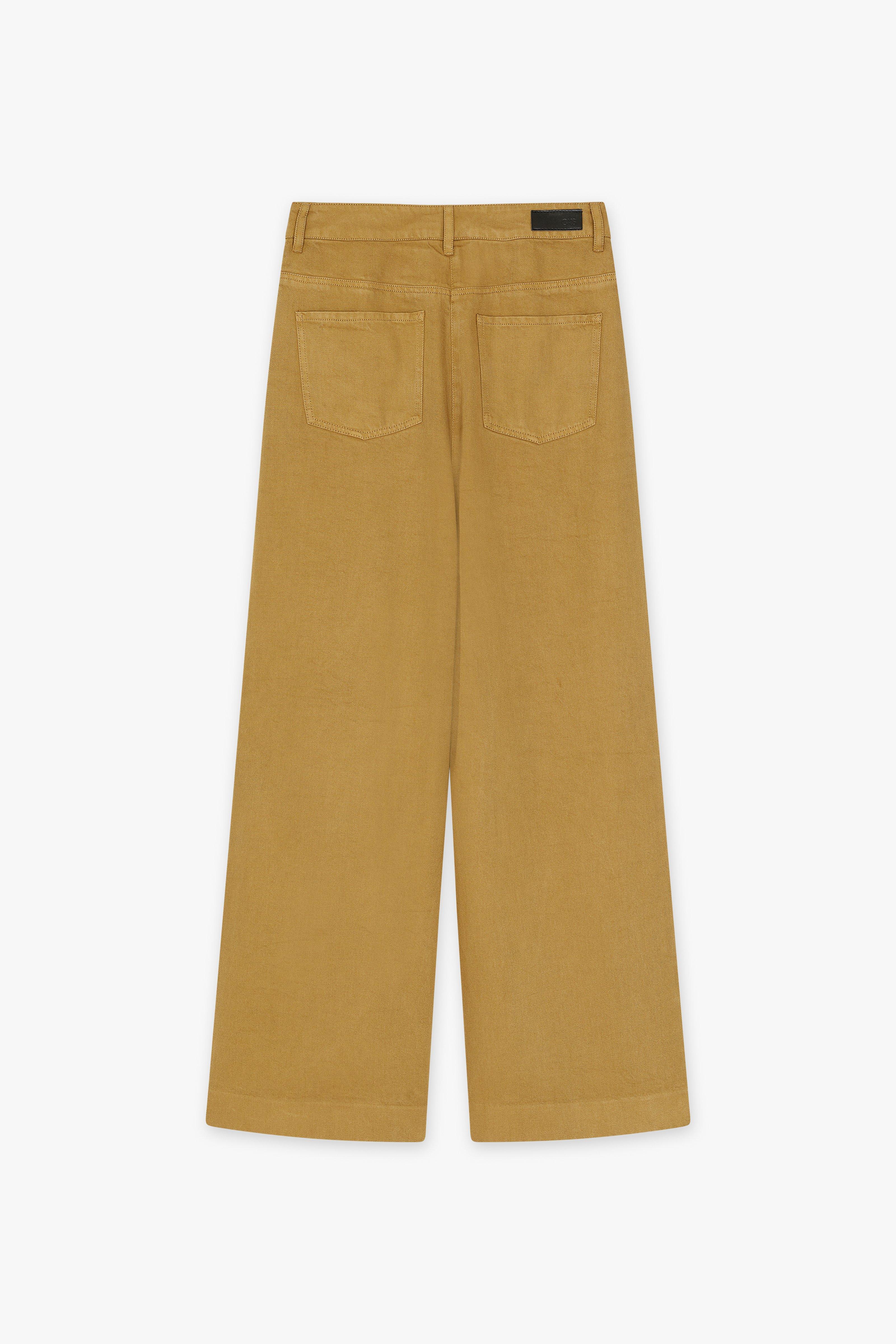 CKS Dames - TROUBLE - long trouser - brown