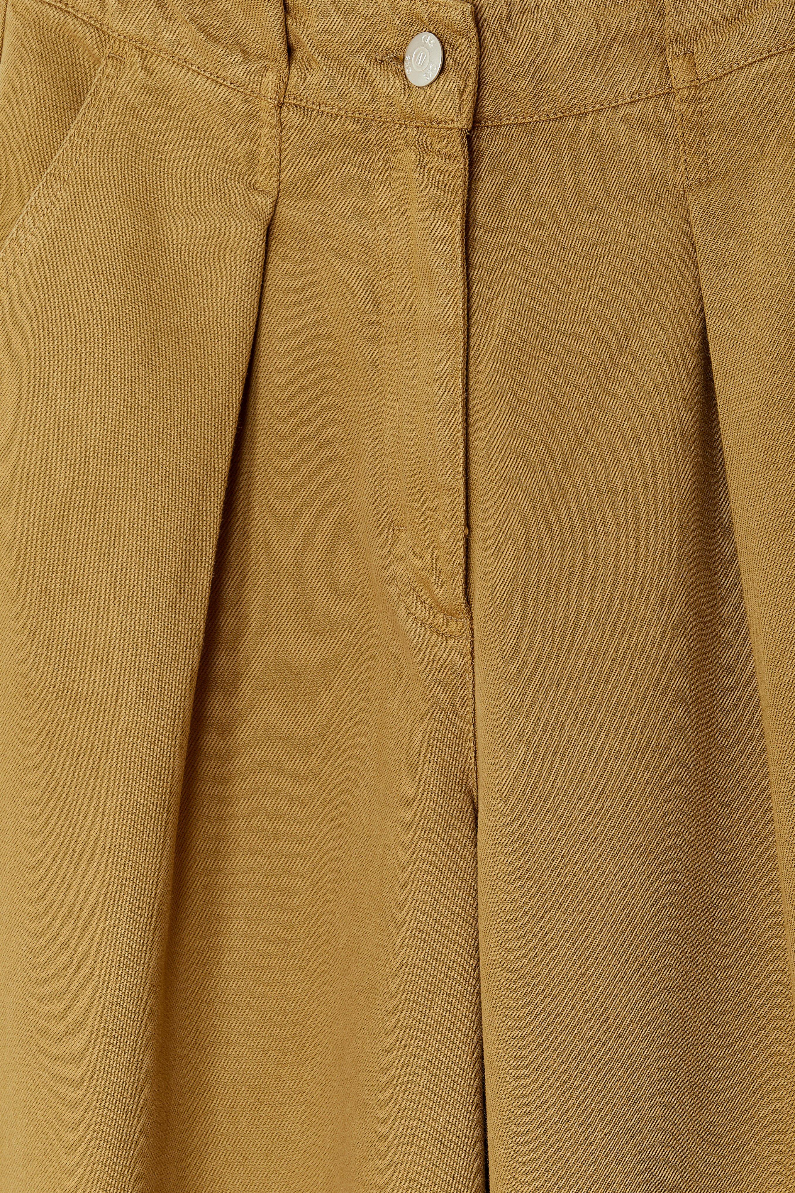CKS Dames - TROUBLE - long trouser - brown