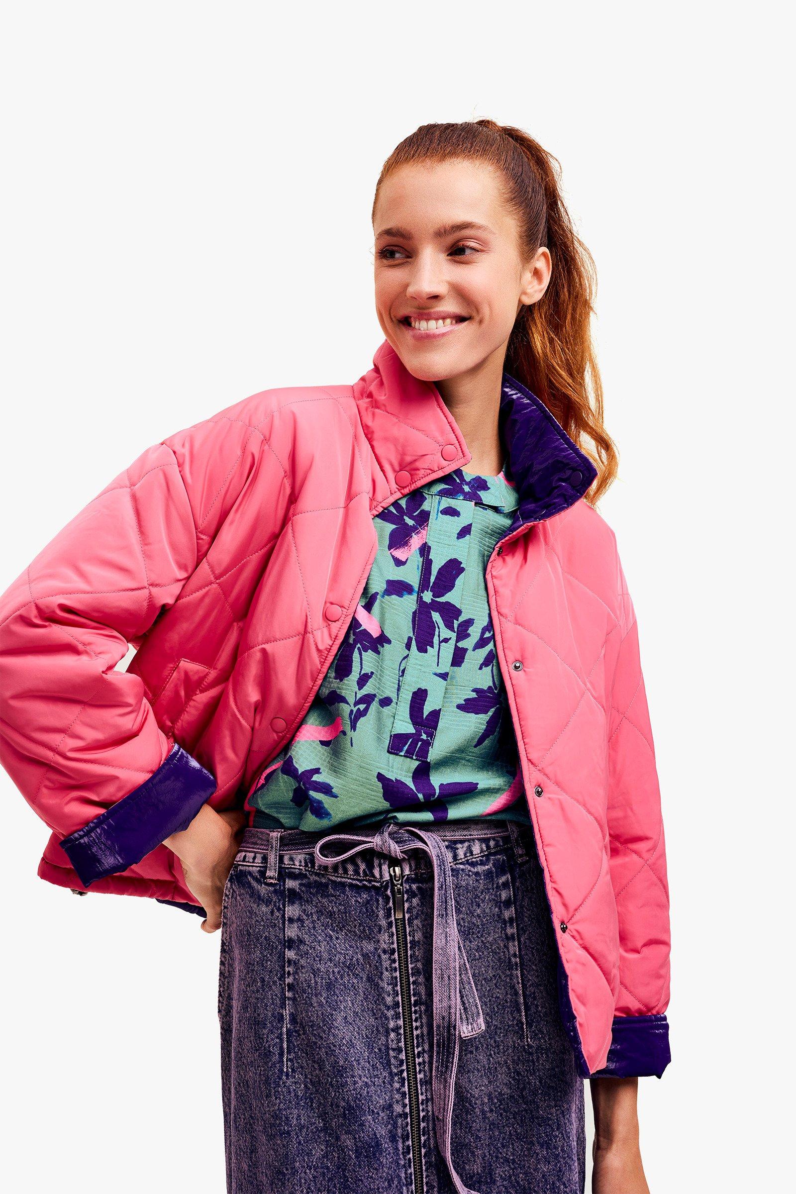 CKS Dames - COLD - quiltedjacket - Rosa