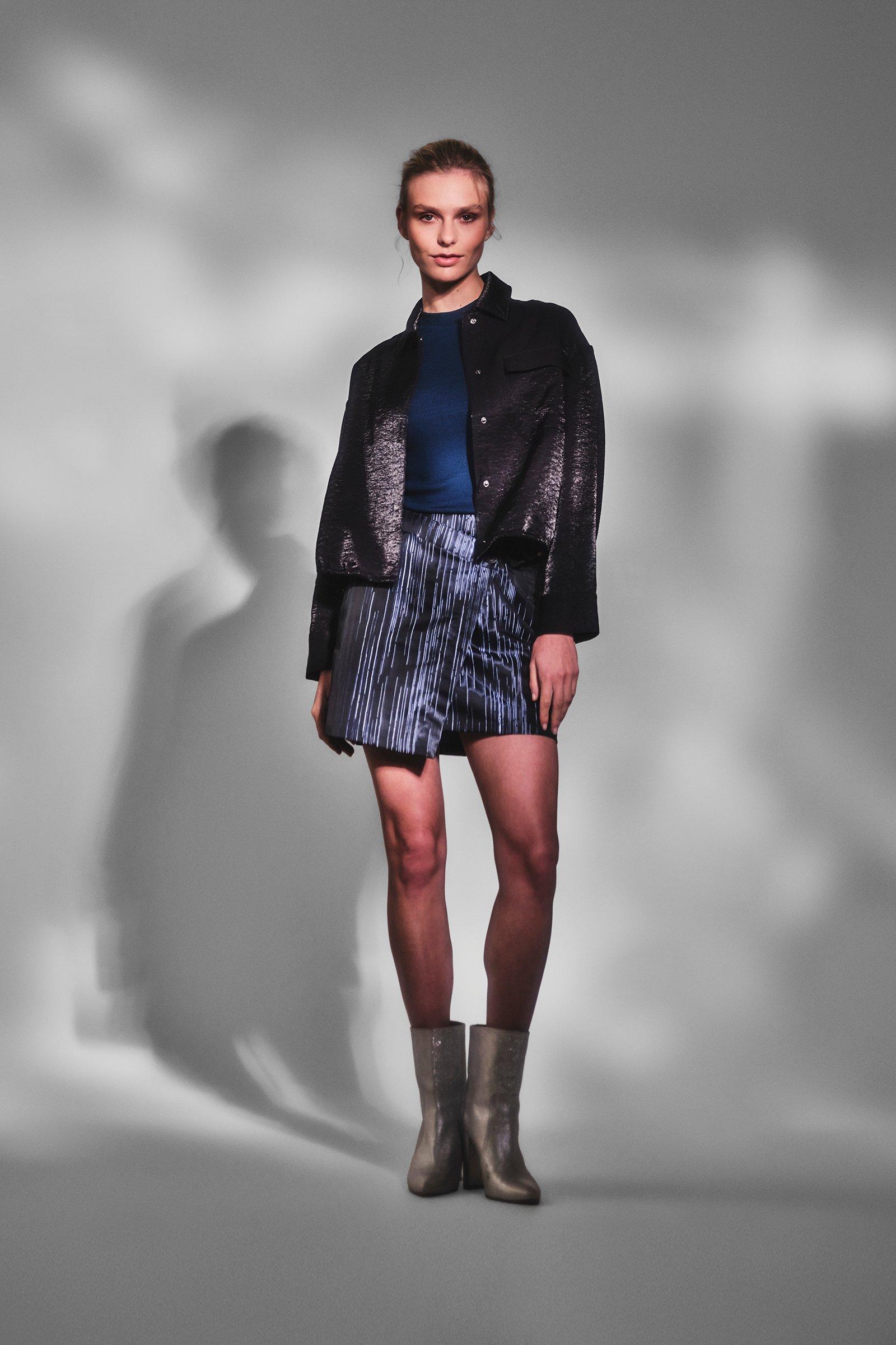 CKS Dames - COSMIC - veste fantaisie - noir
