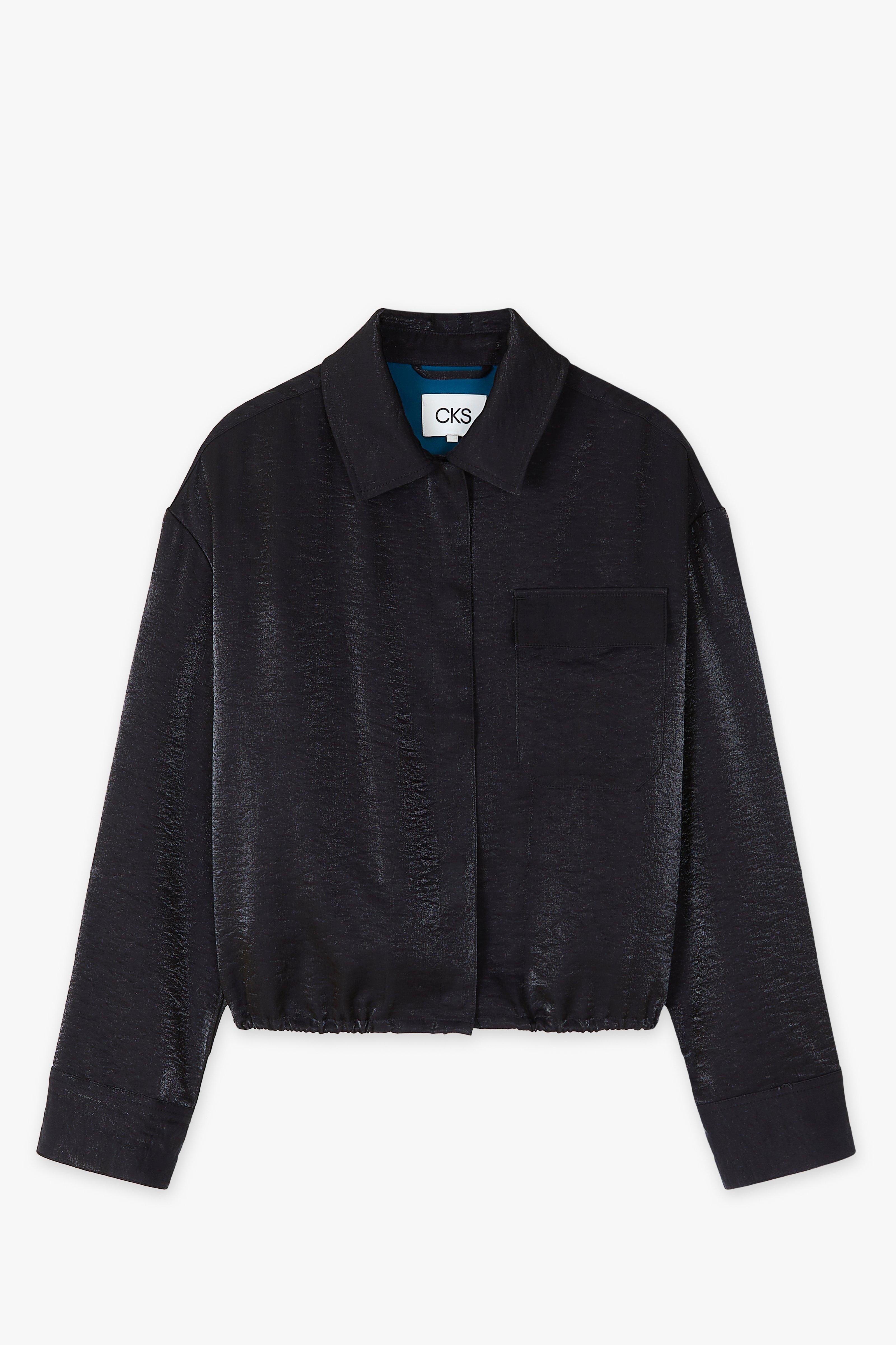 CKS Dames - COSMIC - veste fantaisie - noir