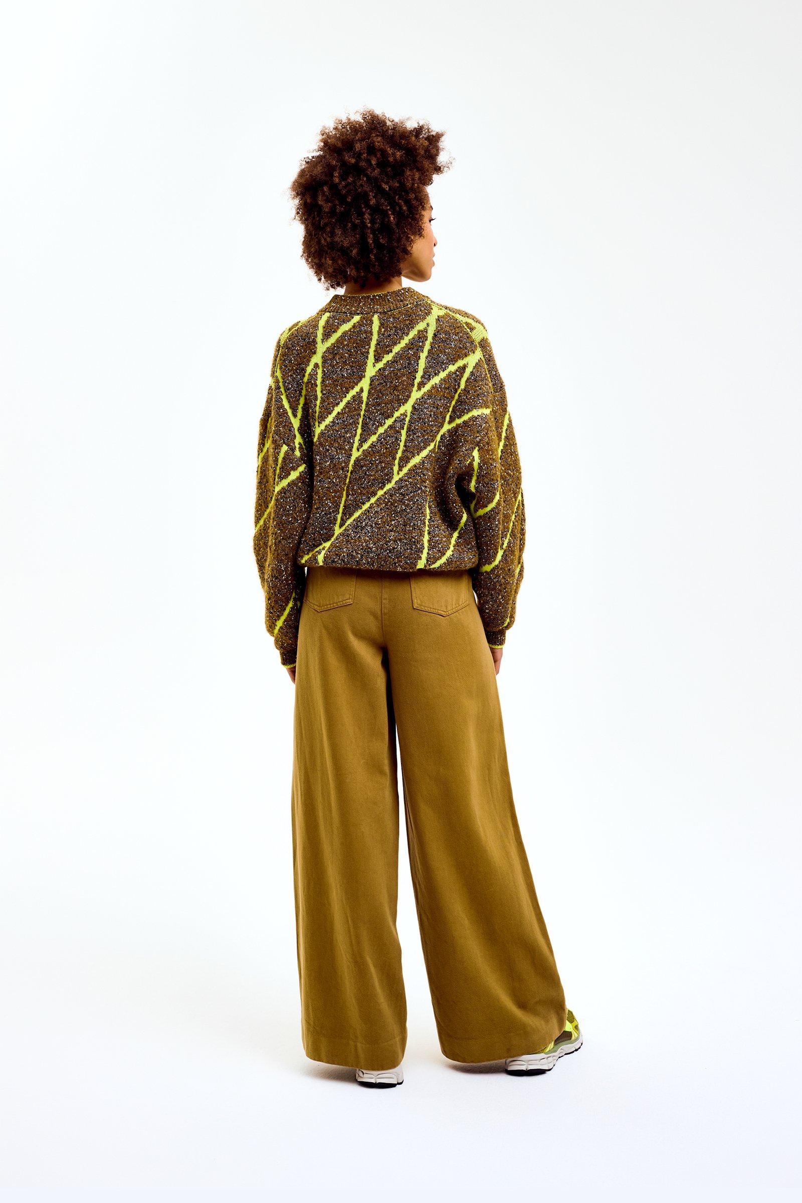 CKS Dames - POWERED - pullover - brun