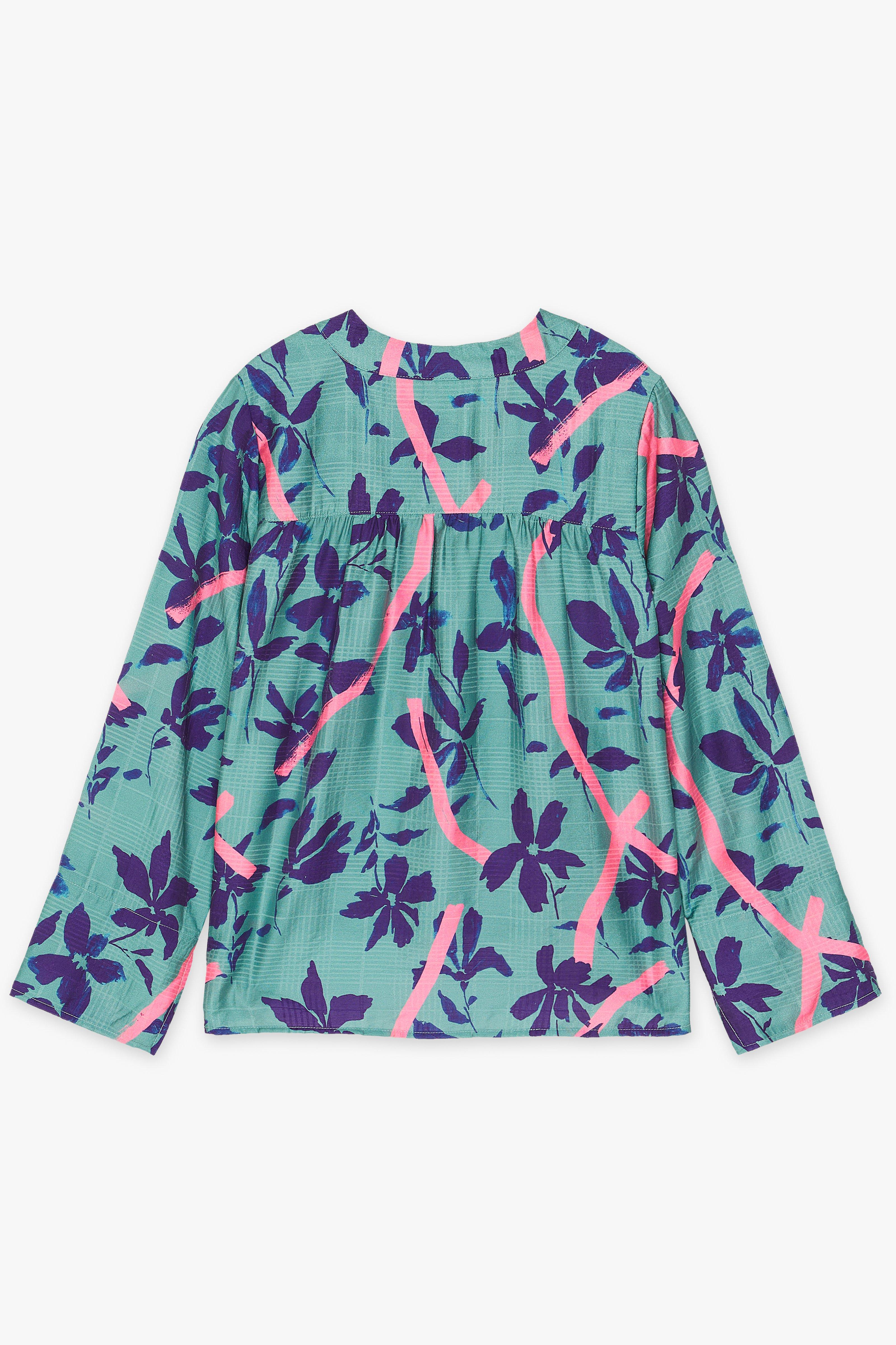 CKS Dames - SALEDO - blouse short sleeves - dark green