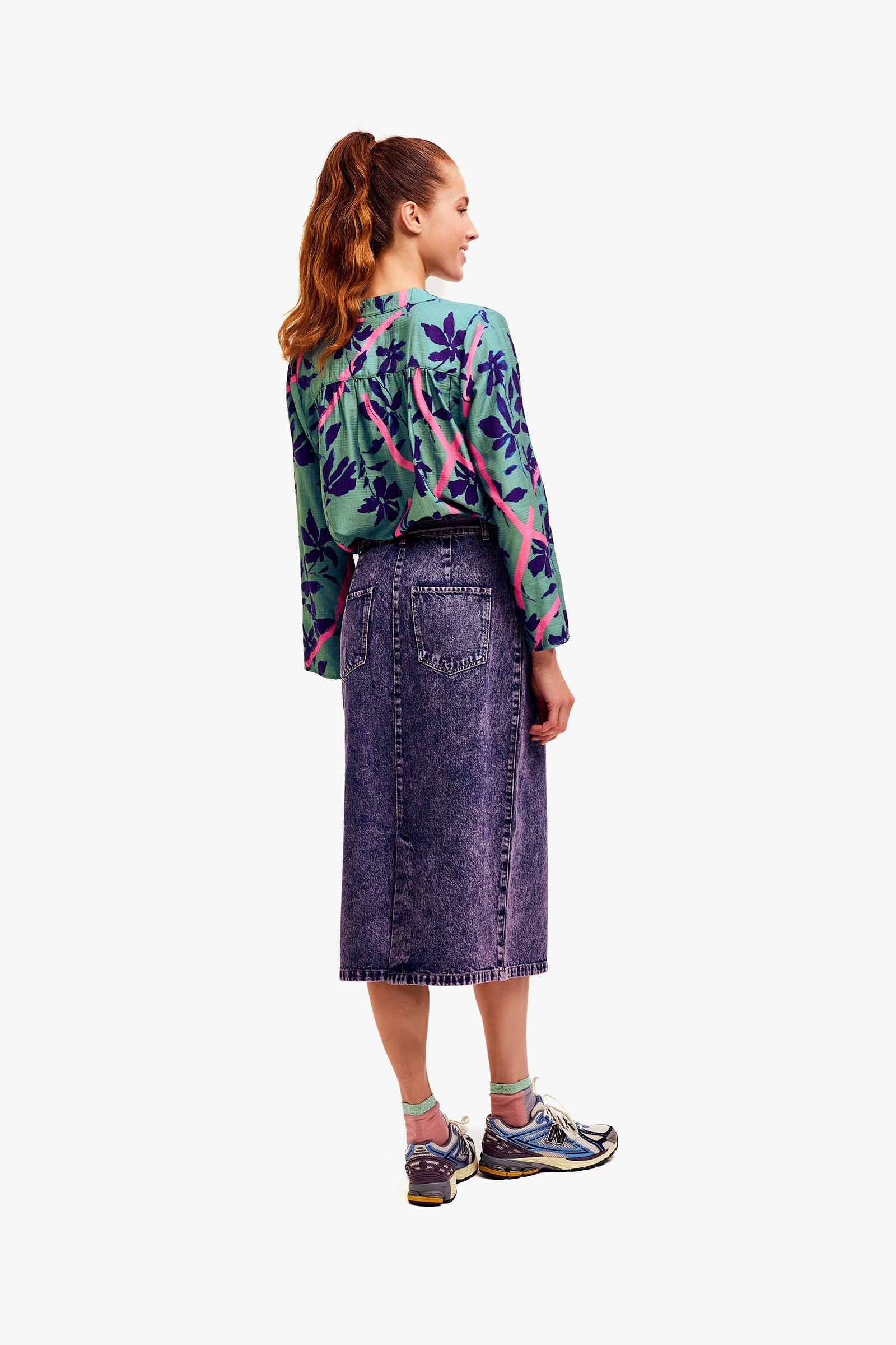 CKS Dames - SALEDO - blouse short sleeves - dark green